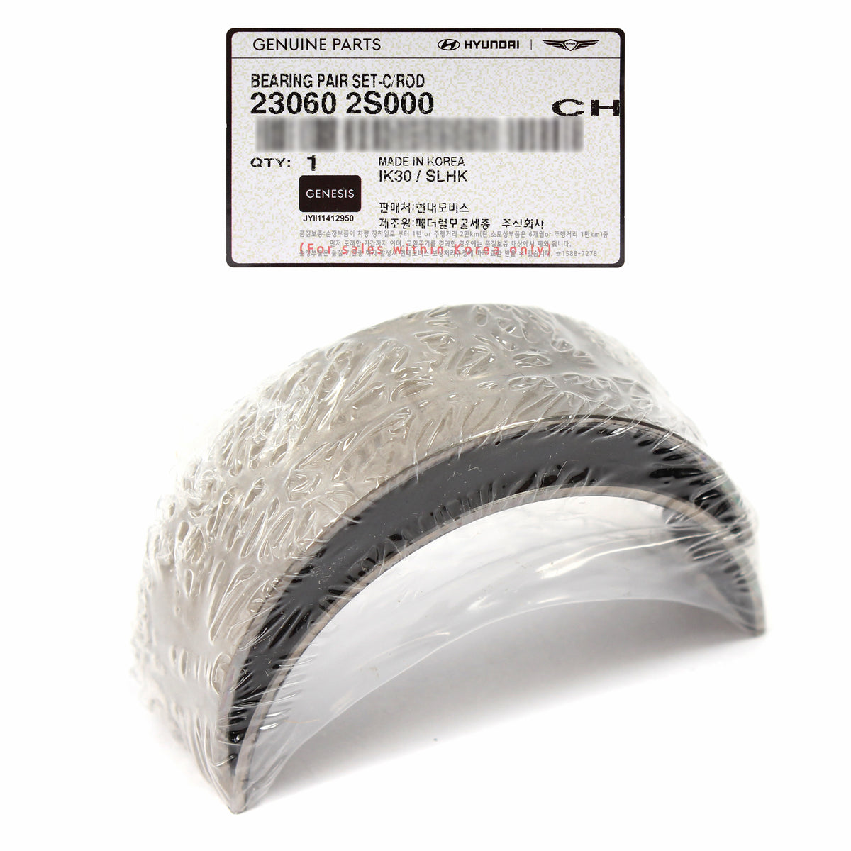 GENUINE Connecting Rod Bearing for 2010-24 GENESIS HYUNDAI KIA 2.5L 230602S000