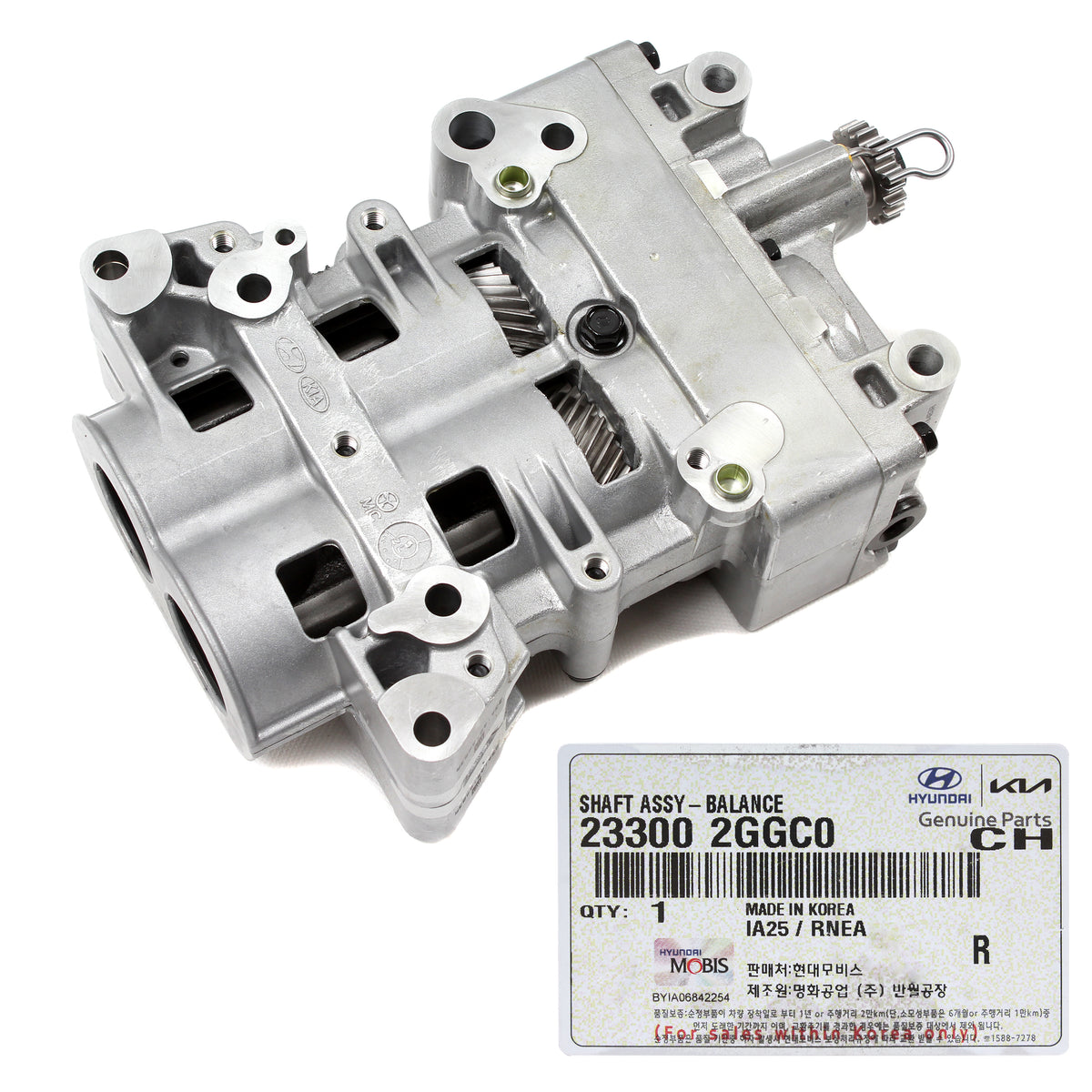 GENUINE Balance Shaft for 16-22 Santa Fe Sonata Veloster N Optima Sorento 2.4L 233002GGC0