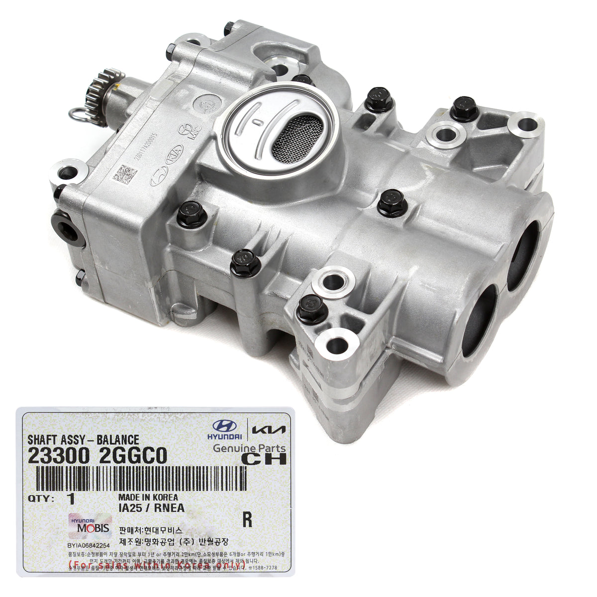 GENUINE Balance Shaft for 16-22 Santa Fe Sonata Veloster N Optima Sorento 2.4L 233002GGC0