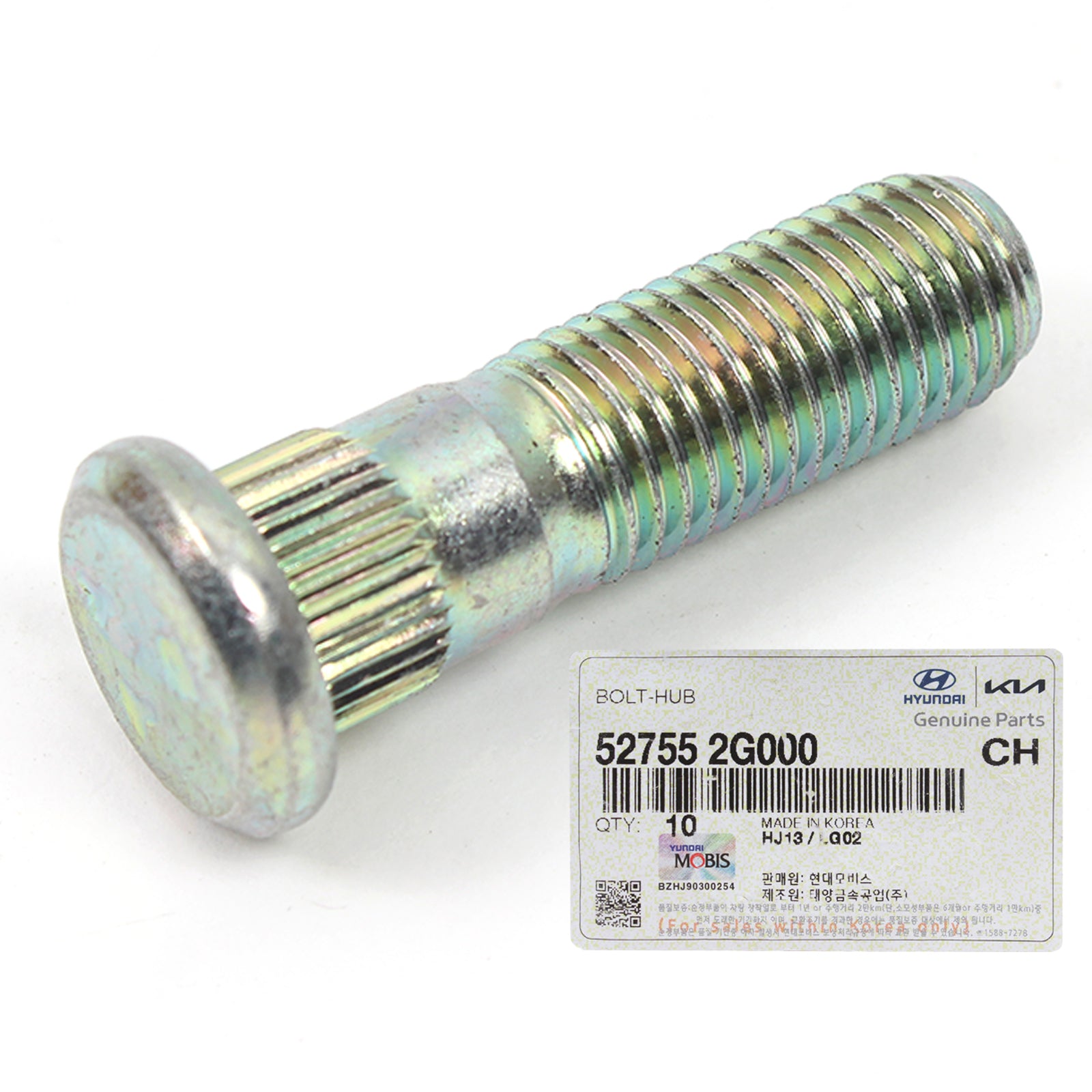 GENUINE Wheel Stud for 2006-2022 Hyundai Kia 527552G000