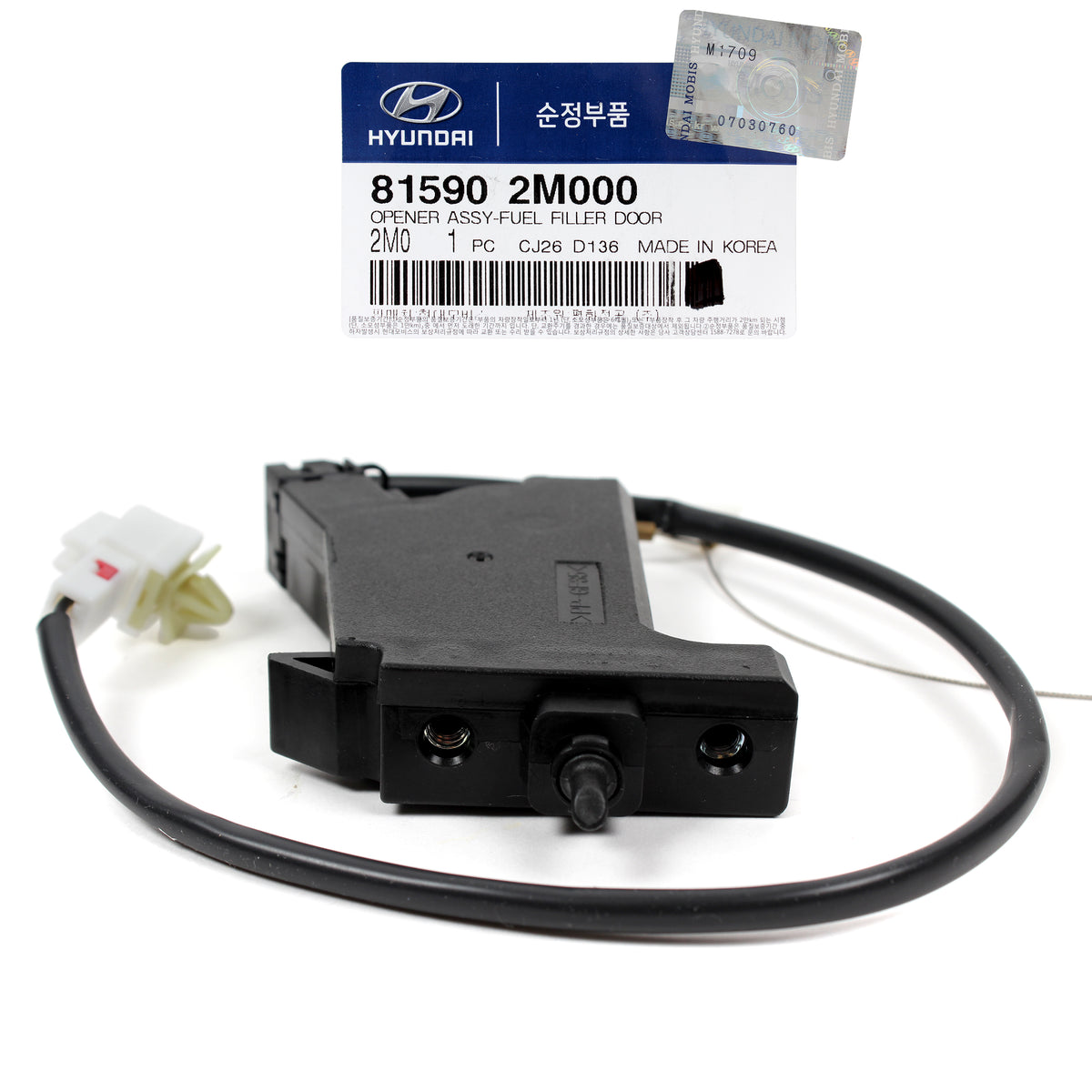 OEM Fuel Filler Door Opener Assy for 10-16 Hyundai Genesis Coupe 815902M000