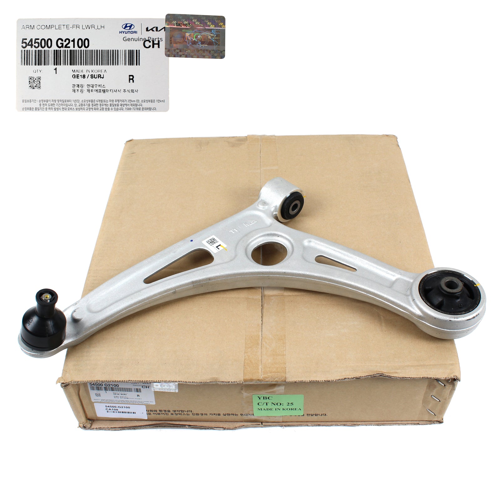 GENUINE Control Arms LEFT RIGHT for 2017-2023 Ioniq Kona EV Niro EV 54501G2100