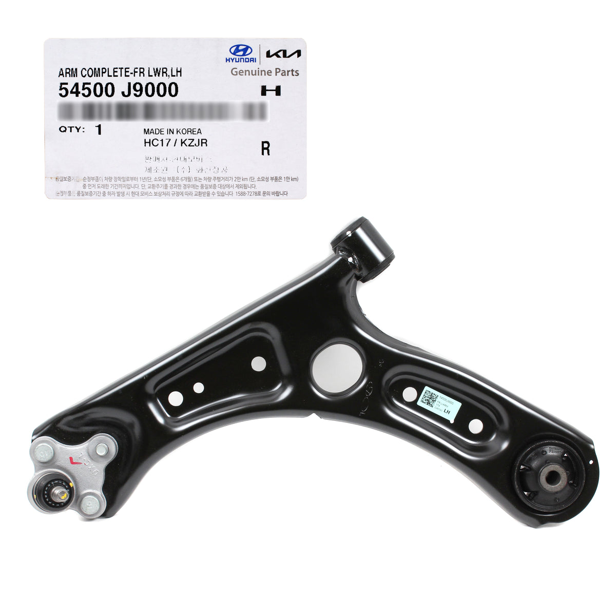 GENUINE Front Control Arms LEFT &amp; RIGHT for 2018-2023 Hyundai Kona 54501J9000