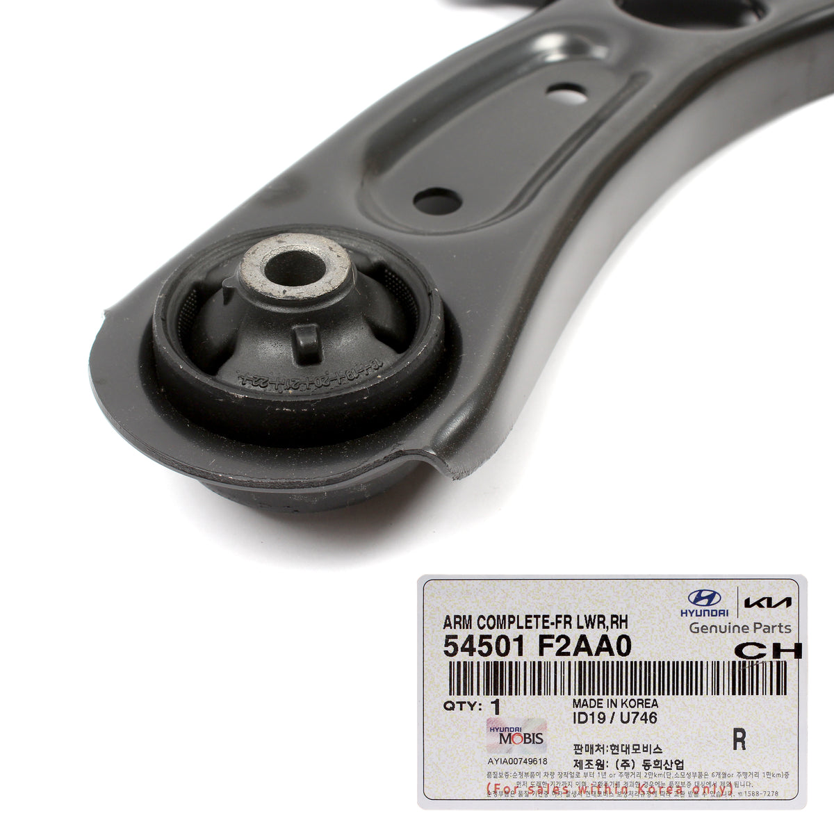 GENUINE Control Arms FRONT LEFT &amp; RIGHT for 2019-2023 Kia Forte 54501F2AA0