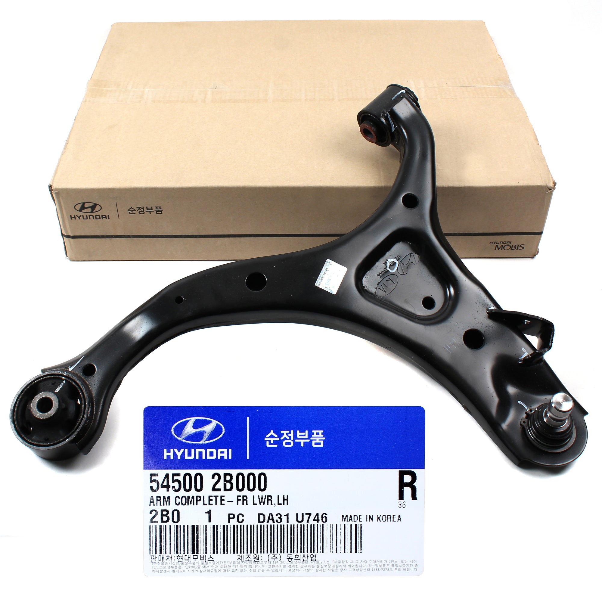 GENUINE Control Arm FRONT LEFT for 07-13 Hyundai Santa Fe Kia Sorento 545002B000