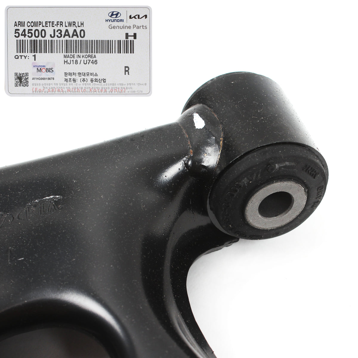 GENUINE 19-21 Hyundai Veloster for Front Lower Control Arm DRIVER 54500J3AA0