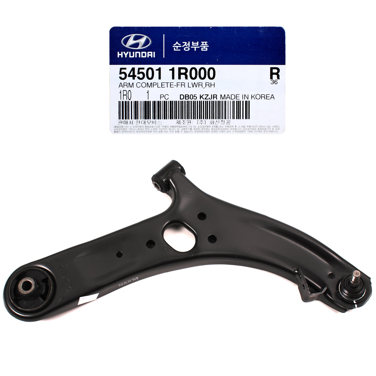 GENUINE Control Arm FRONT LOWER RIGHT RH for 12-17 Hyundai Accent 545011R000