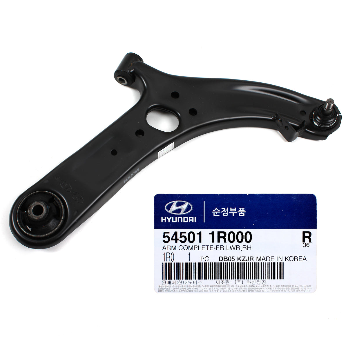 GENUINE Control Arm FRONT LOWER RIGHT RH for 12-17 Hyundai Accent 545011R000