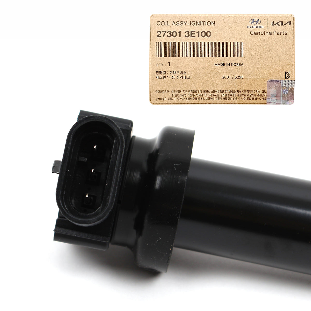 GENUINE Ignition Coil 3PCS for 2006-2008 Hyundai Santa Fe Kia Optima 2.7L