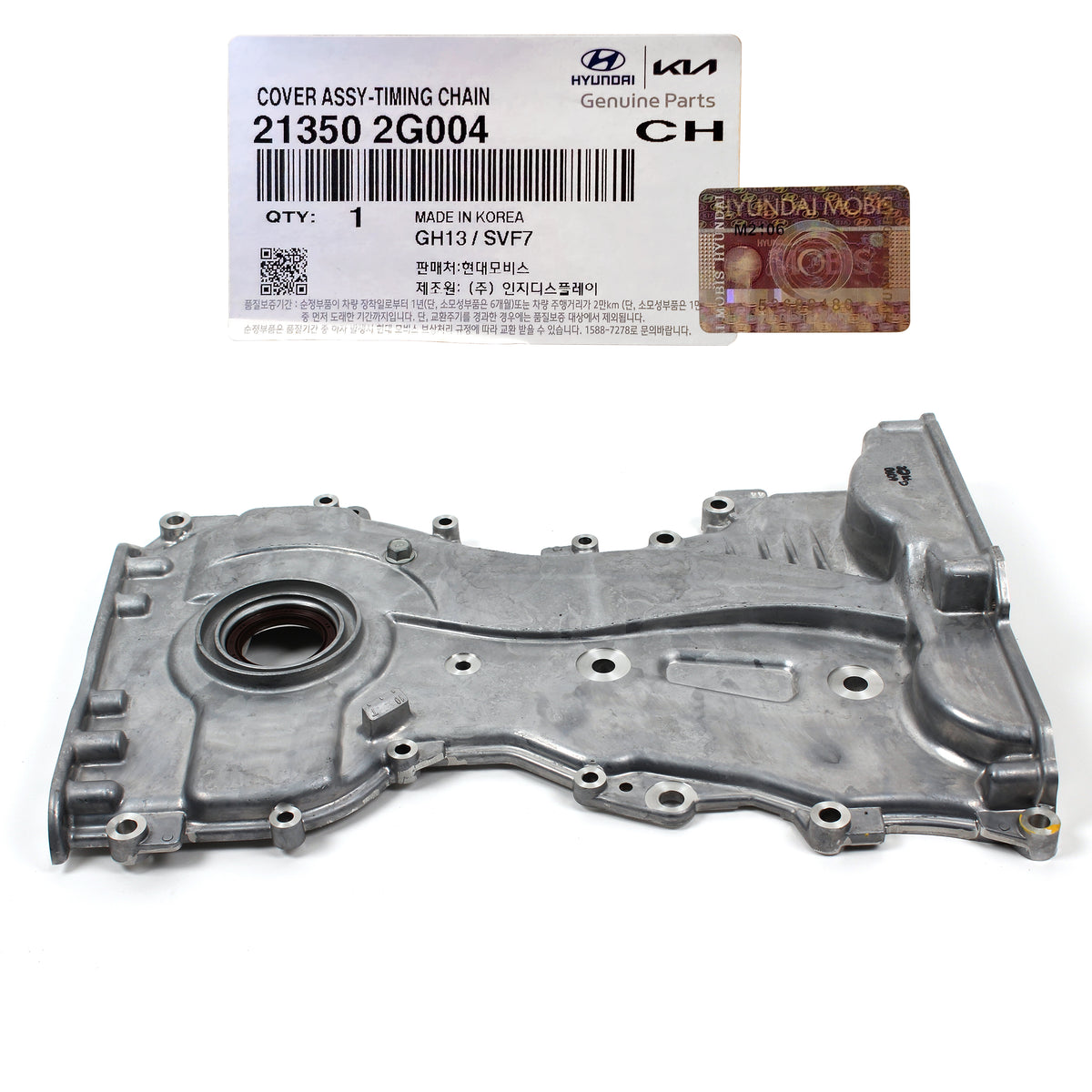GENUINE Timing Chain Cover for 2009-2016 Hyundai Kia 2.0L 2.4L OEM 213502G004
