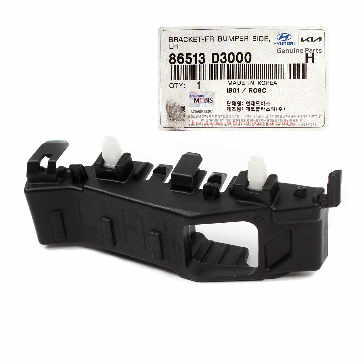 GENUINE Front Bumper Mount Bracket DRIVER for 16-21 Hyundai Tucson 86513D3000