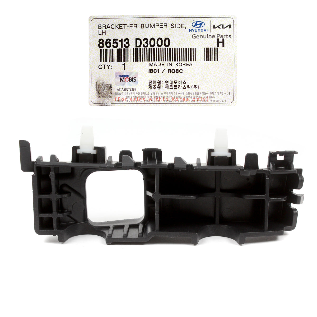 GENUINE Front Bumper Mount Bracket DRIVER for 16-21 Hyundai Tucson 86513D3000