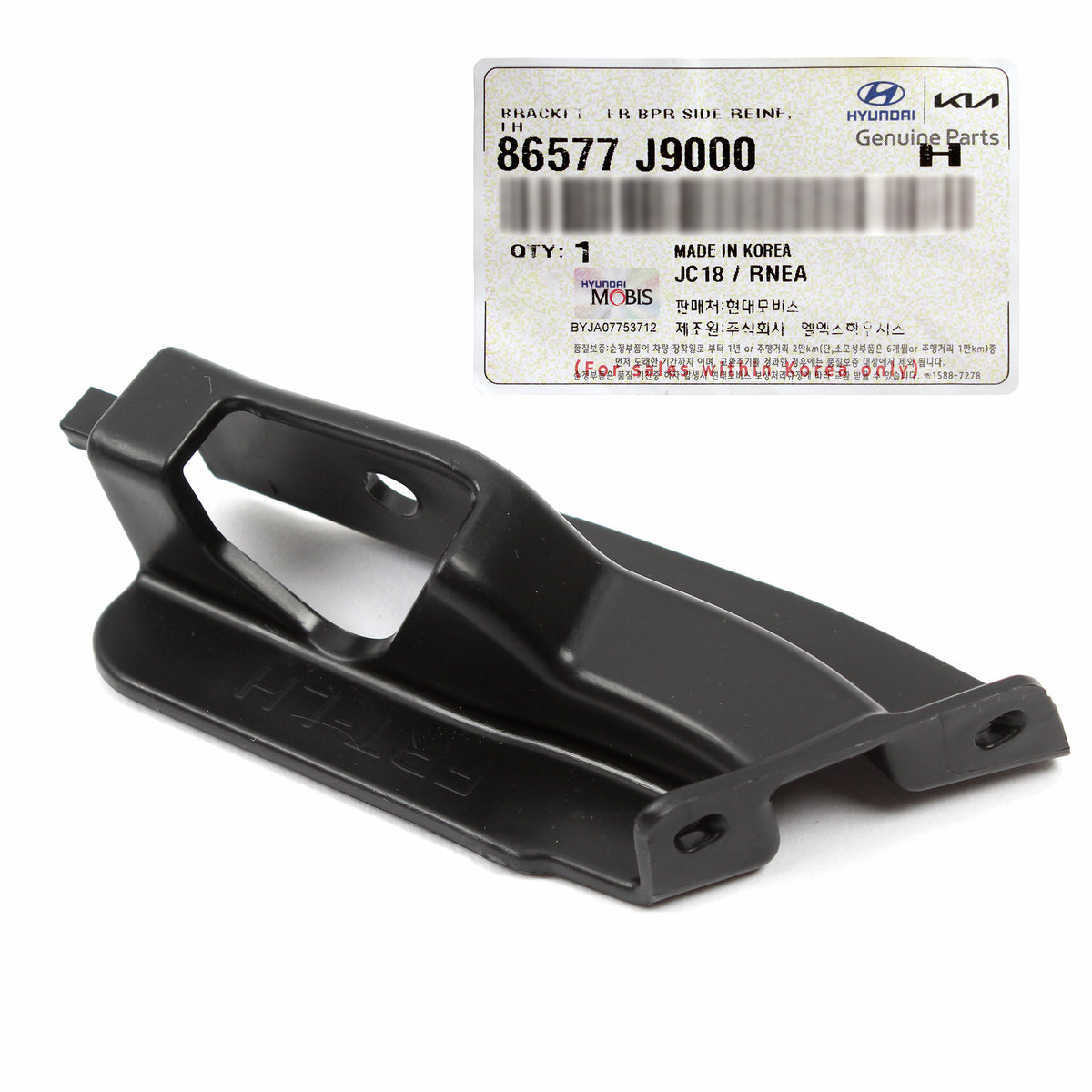 GENUINE Front Bumper Side Bracket LEFT for 2018-2021 Hyundai Kona 86577J9000