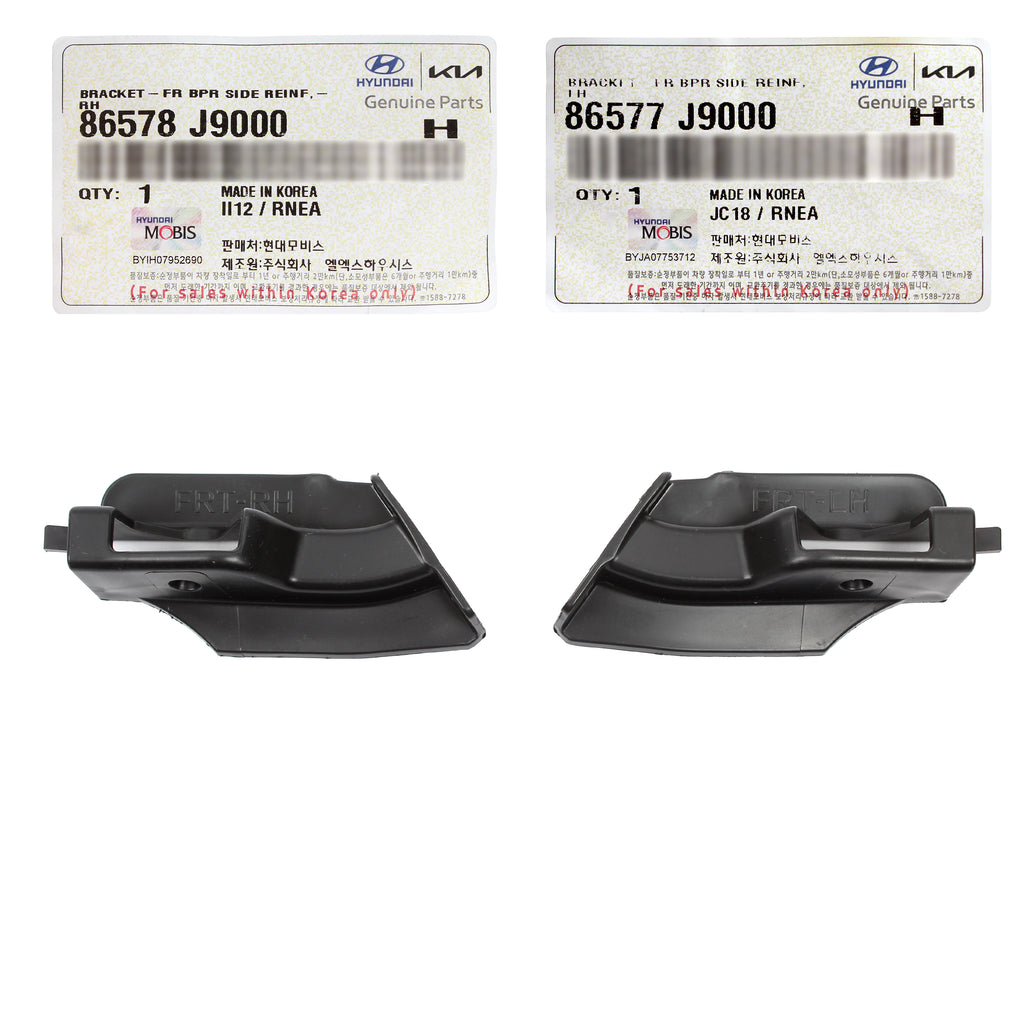 GENUINE Front Bumper Side Brackets LEFT & RIGHT for 2018-2021
