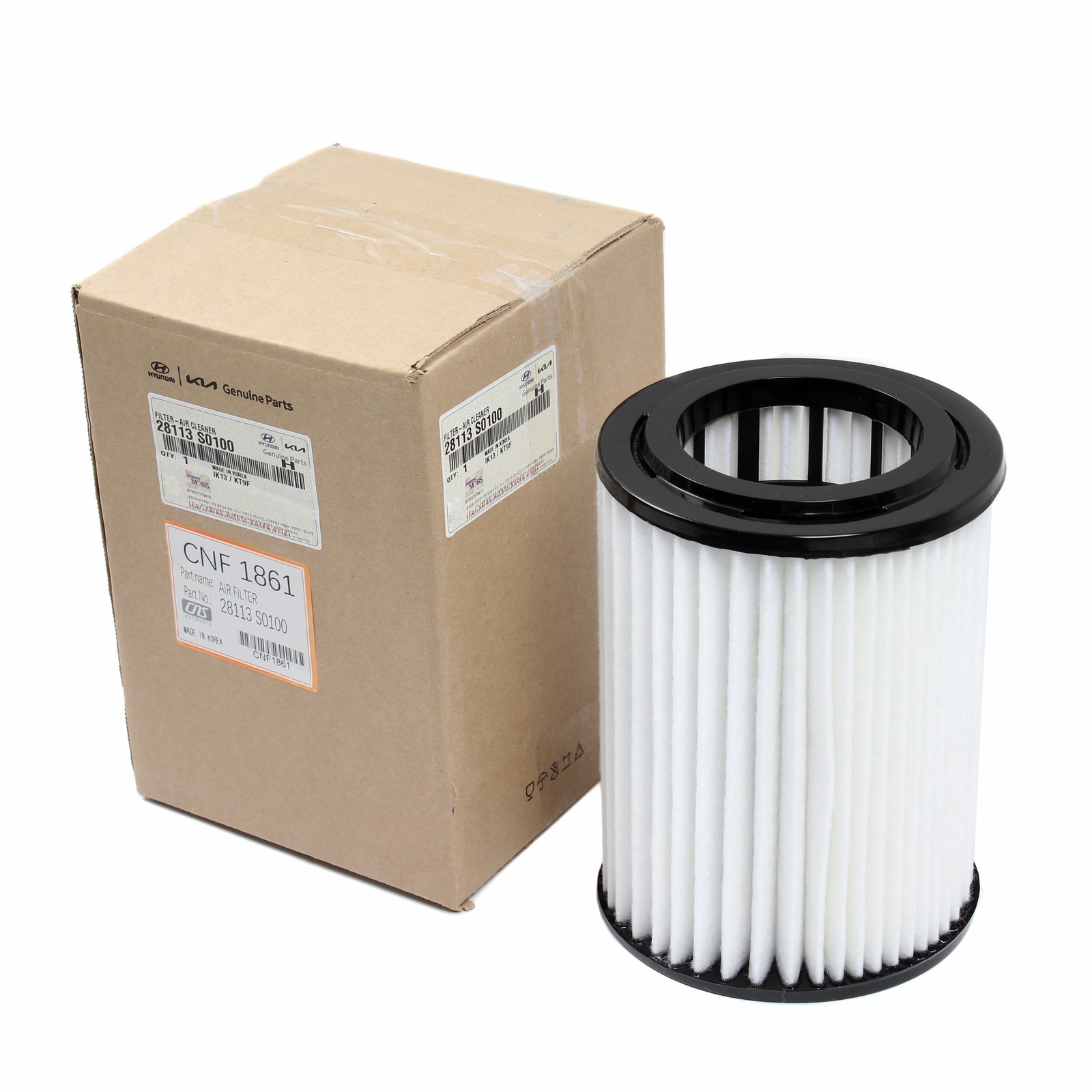 GENUINE 2019-2023 Hyundai Kona N Veloster N for Air Cleaner Filter 28113S0100