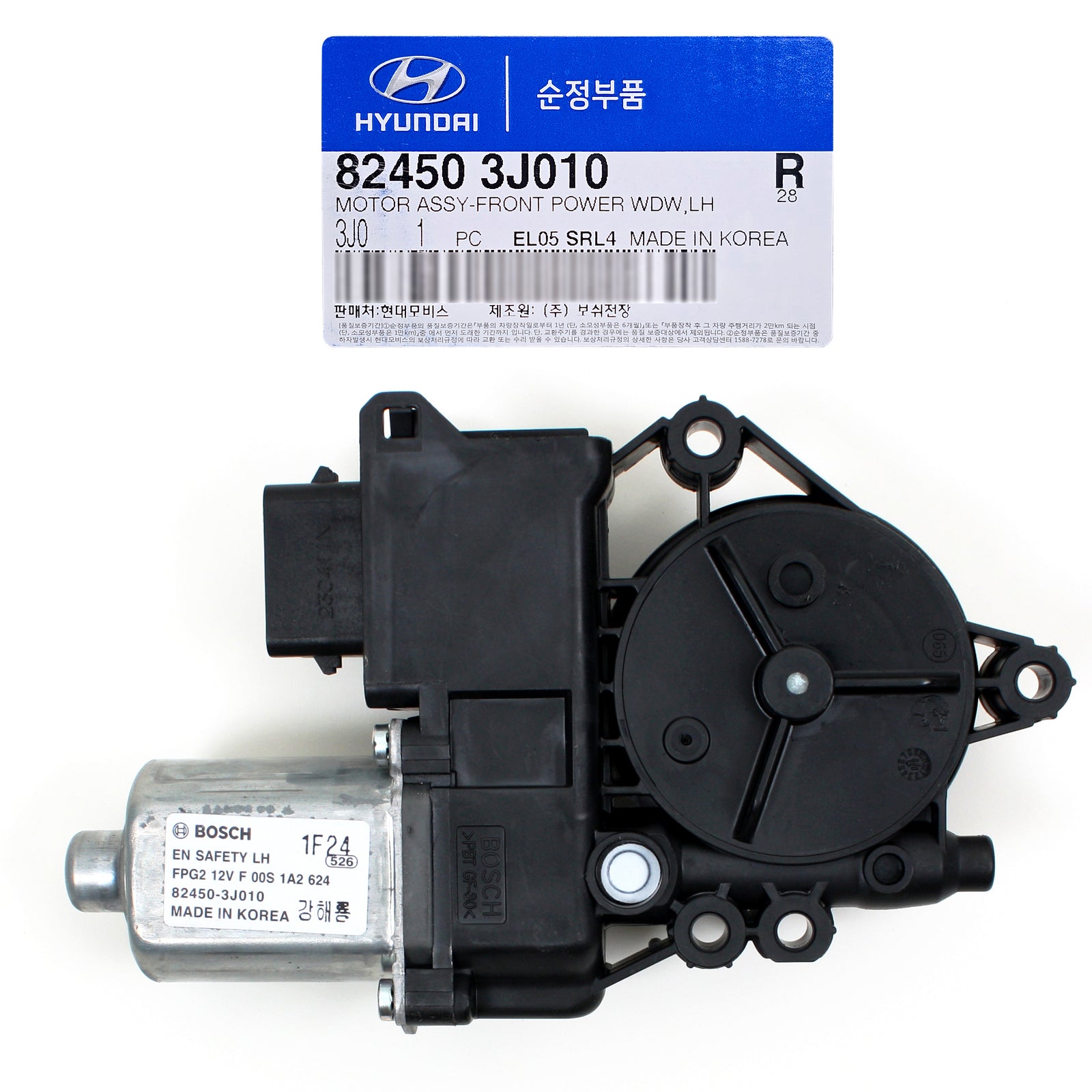 GENUINE Power Window Motor Front Left for 07-12 Hyundai Veracruz 824503J010