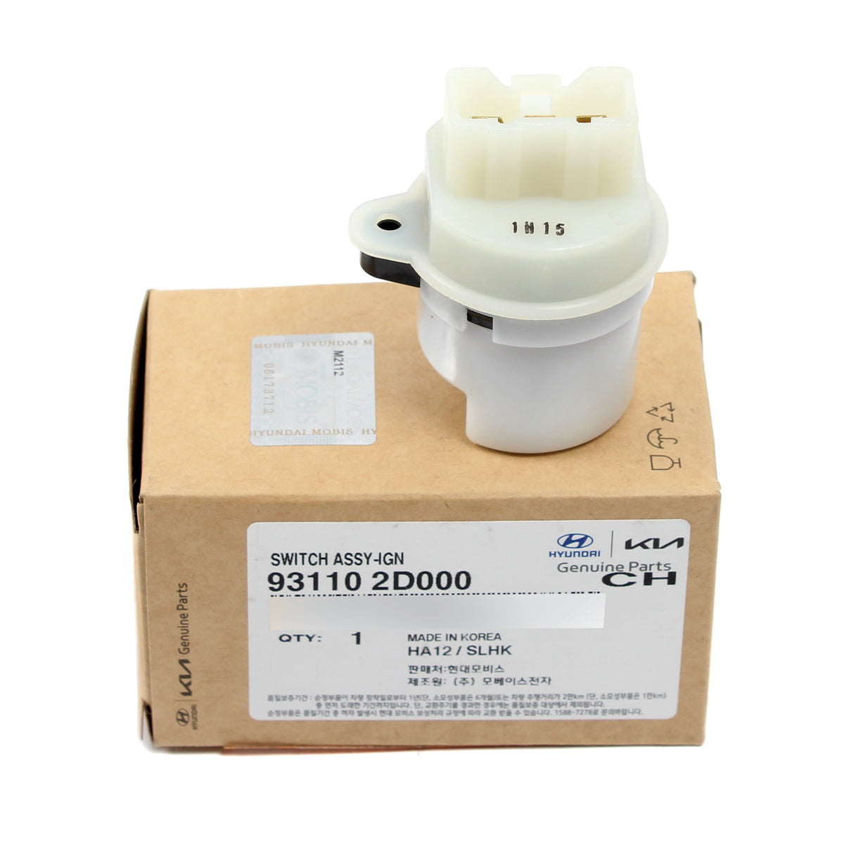 GENUINE Ignition Starter Switch for 2001-2010 Hyundai Kia OEM 931102D000