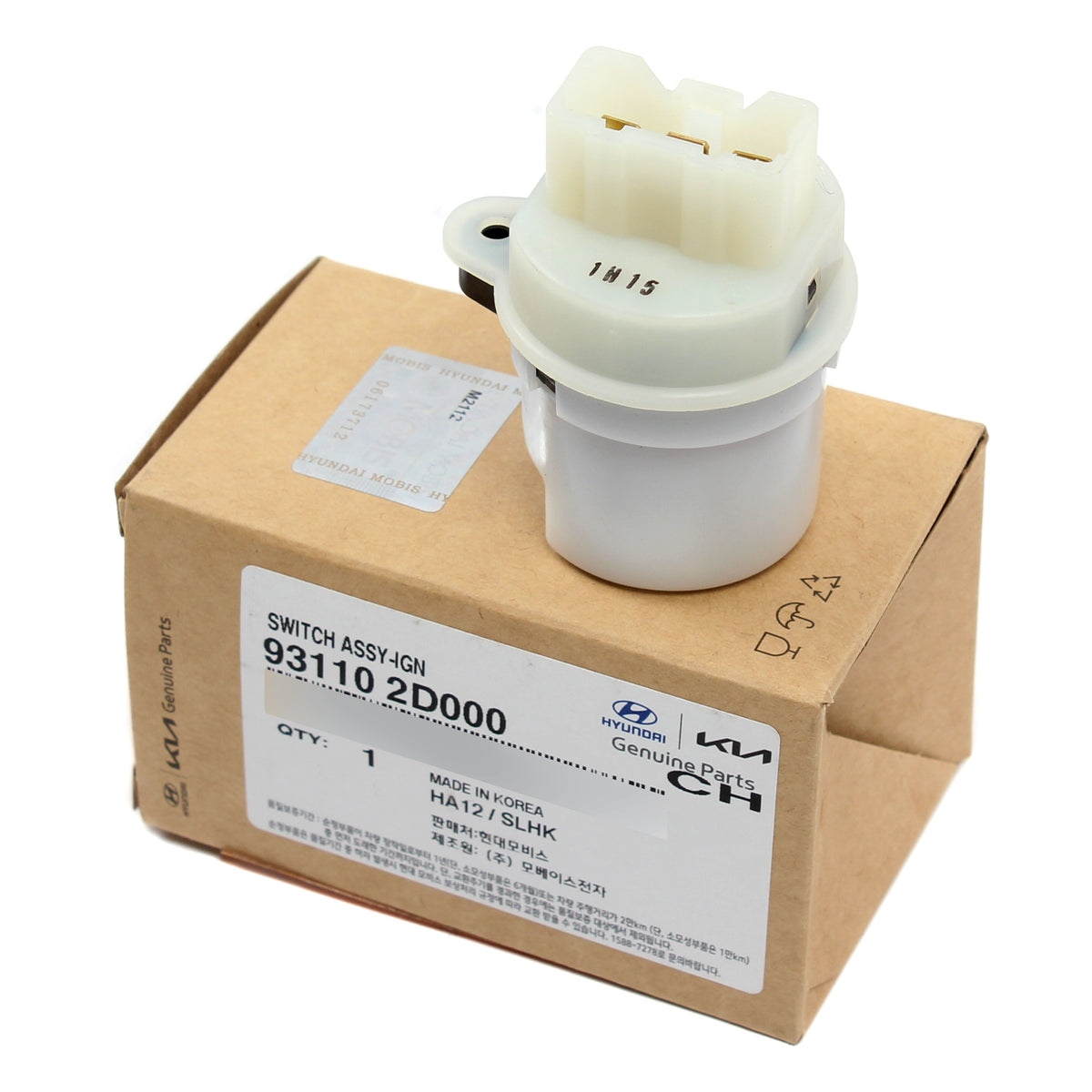 GENUINE Ignition Starter Switch for 2001-2010 Hyundai Kia OEM 931102D000