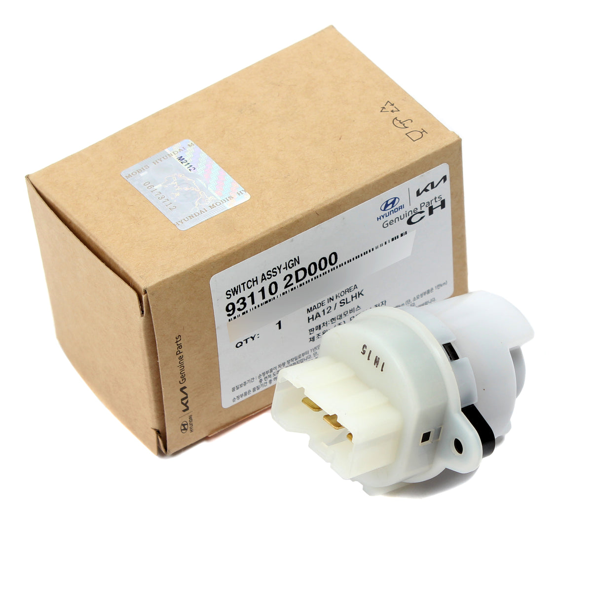 GENUINE Ignition Starter Switch for 2001-2010 Hyundai Kia OEM 931102D000