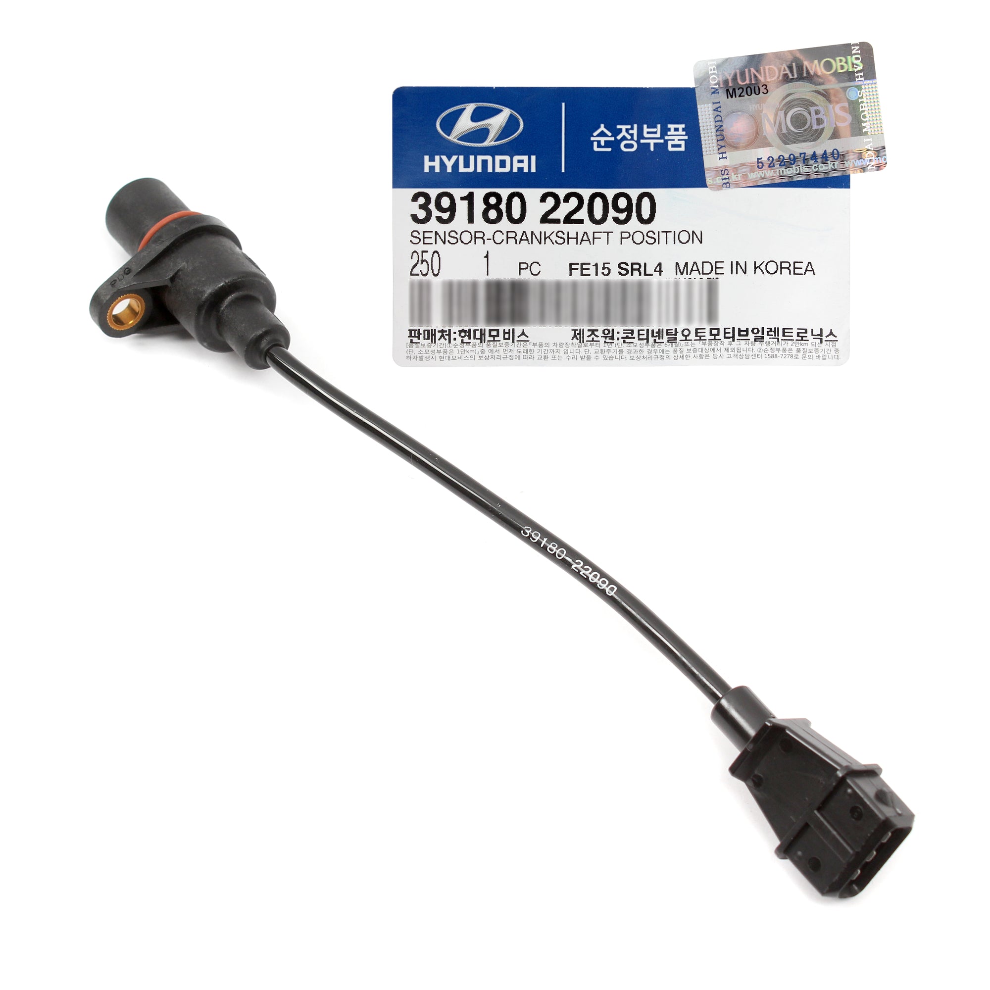 GENUINE Crankshaft Position Sensor for Hyundai Accent Elantra 3918022090