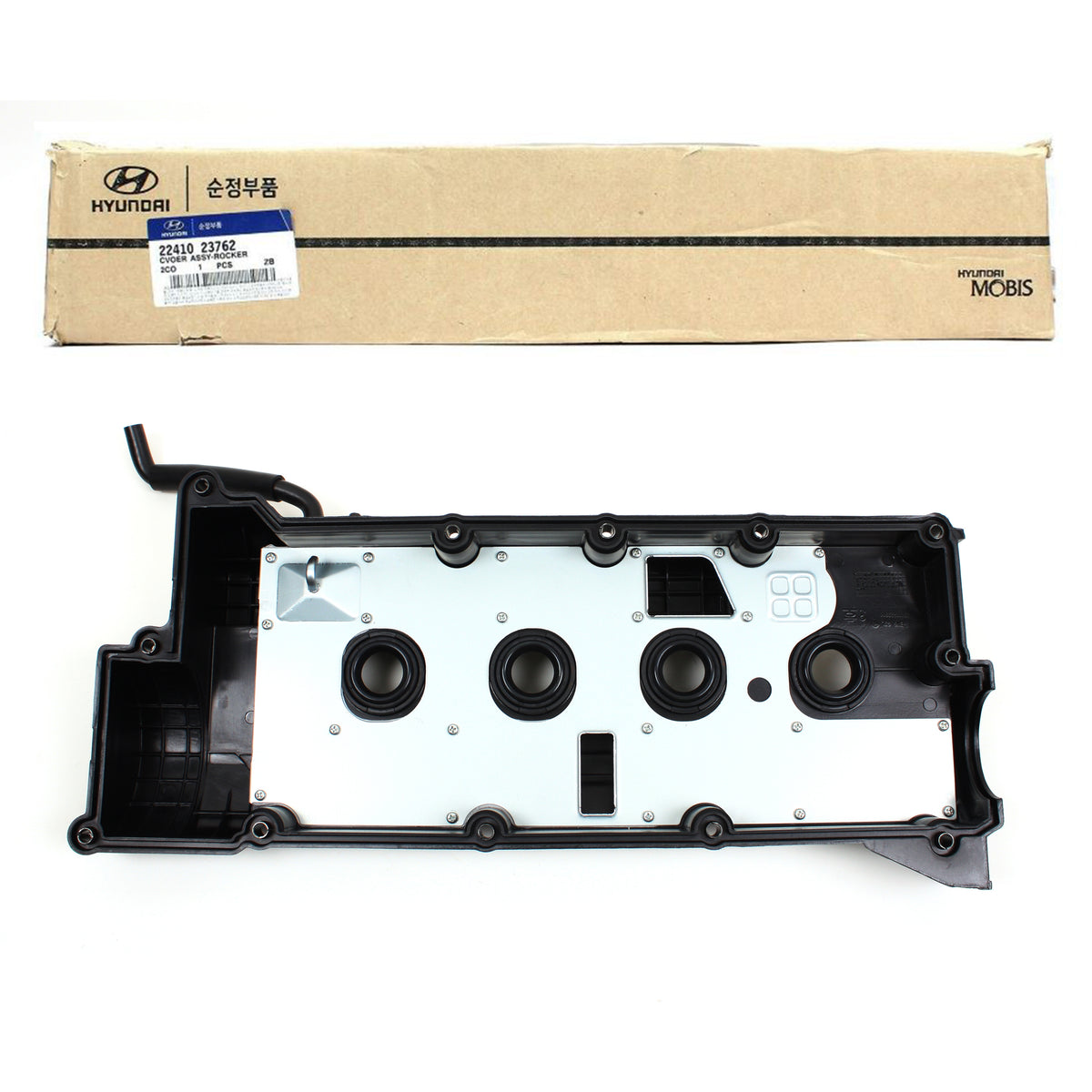 GENUINE Valve Cover for 02-04 Hyundai Elantra Tiburon 2.0L OEM 22410 23762