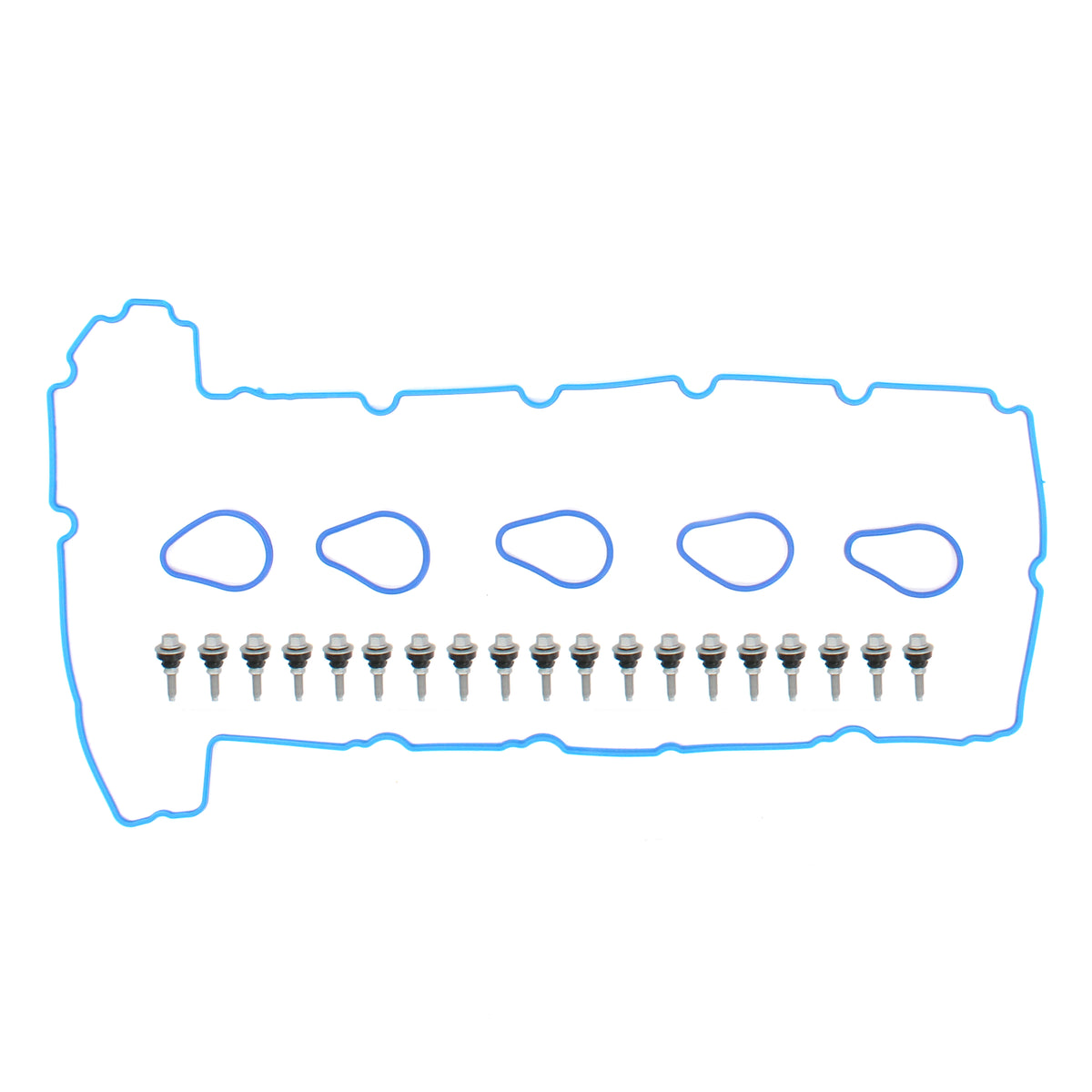 Valve Cover &amp; Cap for 04-06 Chevrolet Colorado GMC Canyon Hummer H3 i-350 3.5L