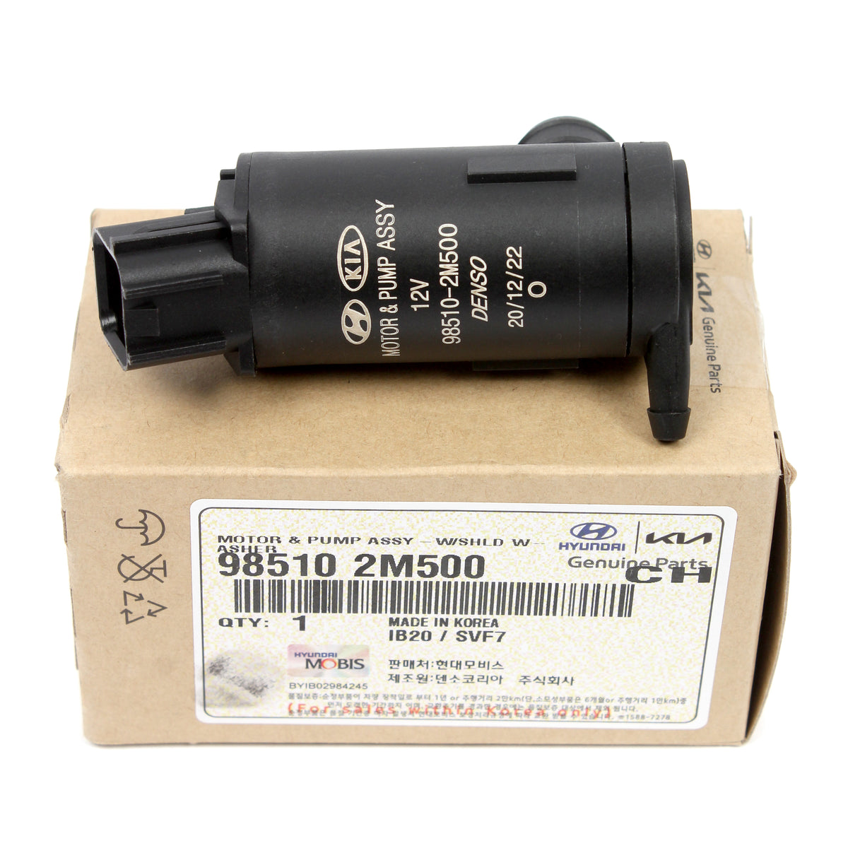 GENUINE Windshield Washer Pump Grommet for 00-17 Hyundai Kia See Compatibility