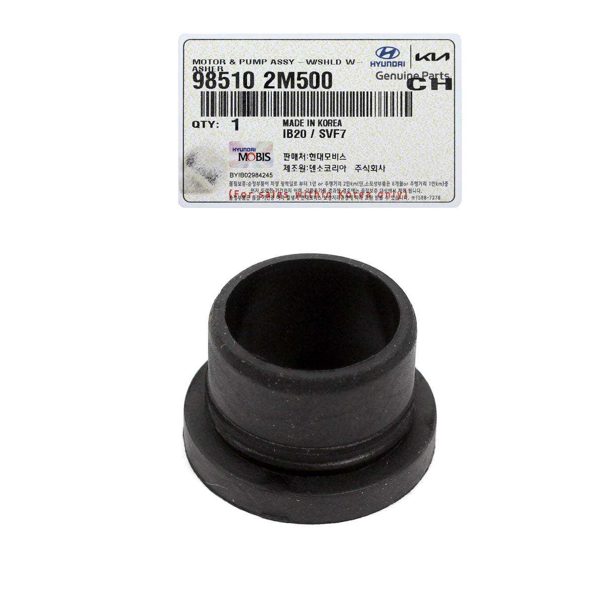 GENUINE Windshield Washer Pump Grommet for 00-17 Hyundai Kia See Compatibility