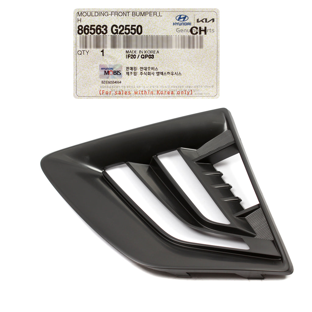 柊 GENUINE Fog Lamp Trim Bezel LEFT DRIVER for 2020-2022 Hyundai