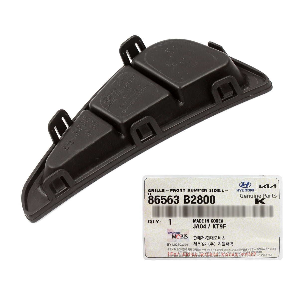 GENUINE Front Bumper Lower Grille Covers LEFT &amp; RIGHT for 2017-2019 Kia Soul