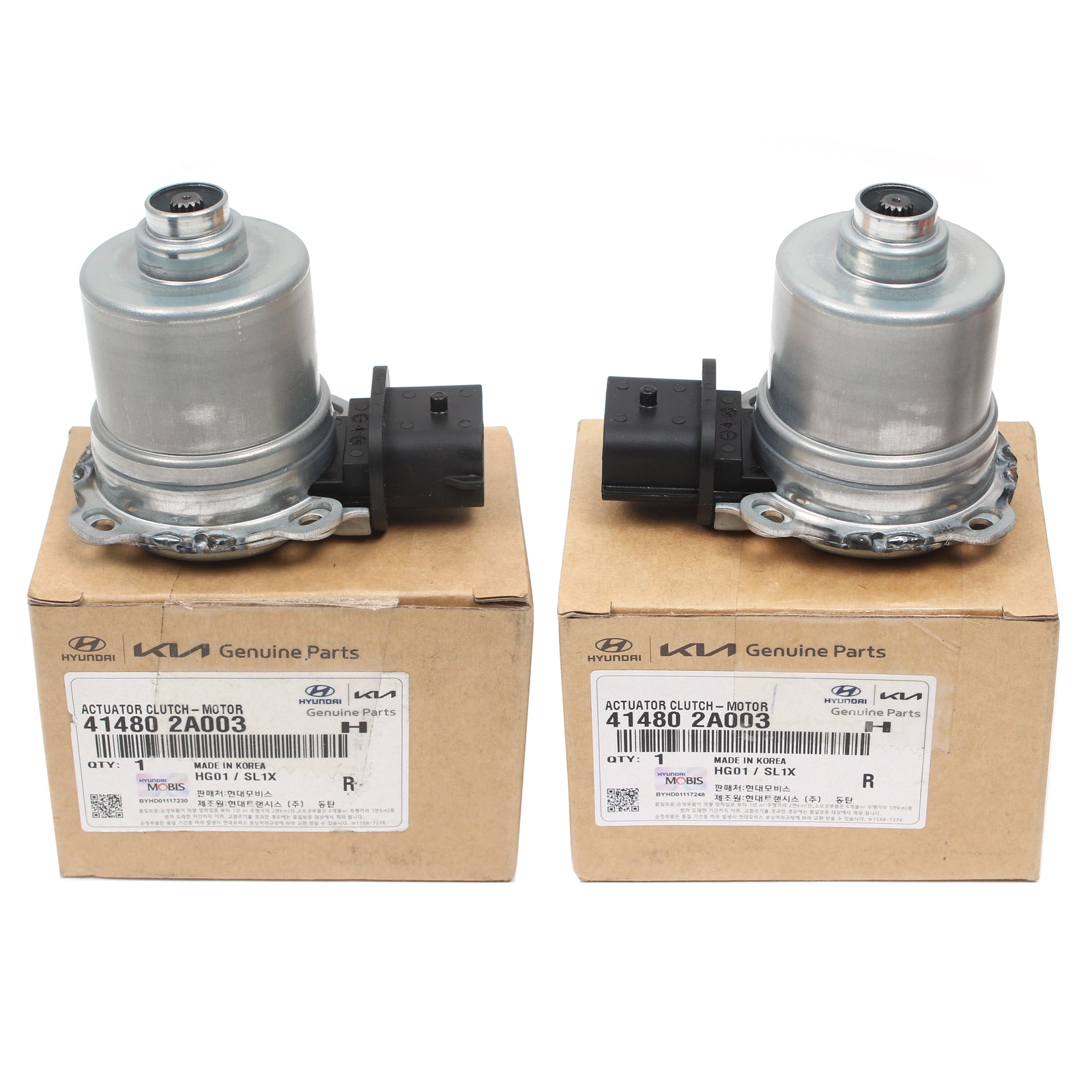 GENUINE Transmission Clutch Actuator 2PCS for 12-17 Hyundai Veloster 414802A003