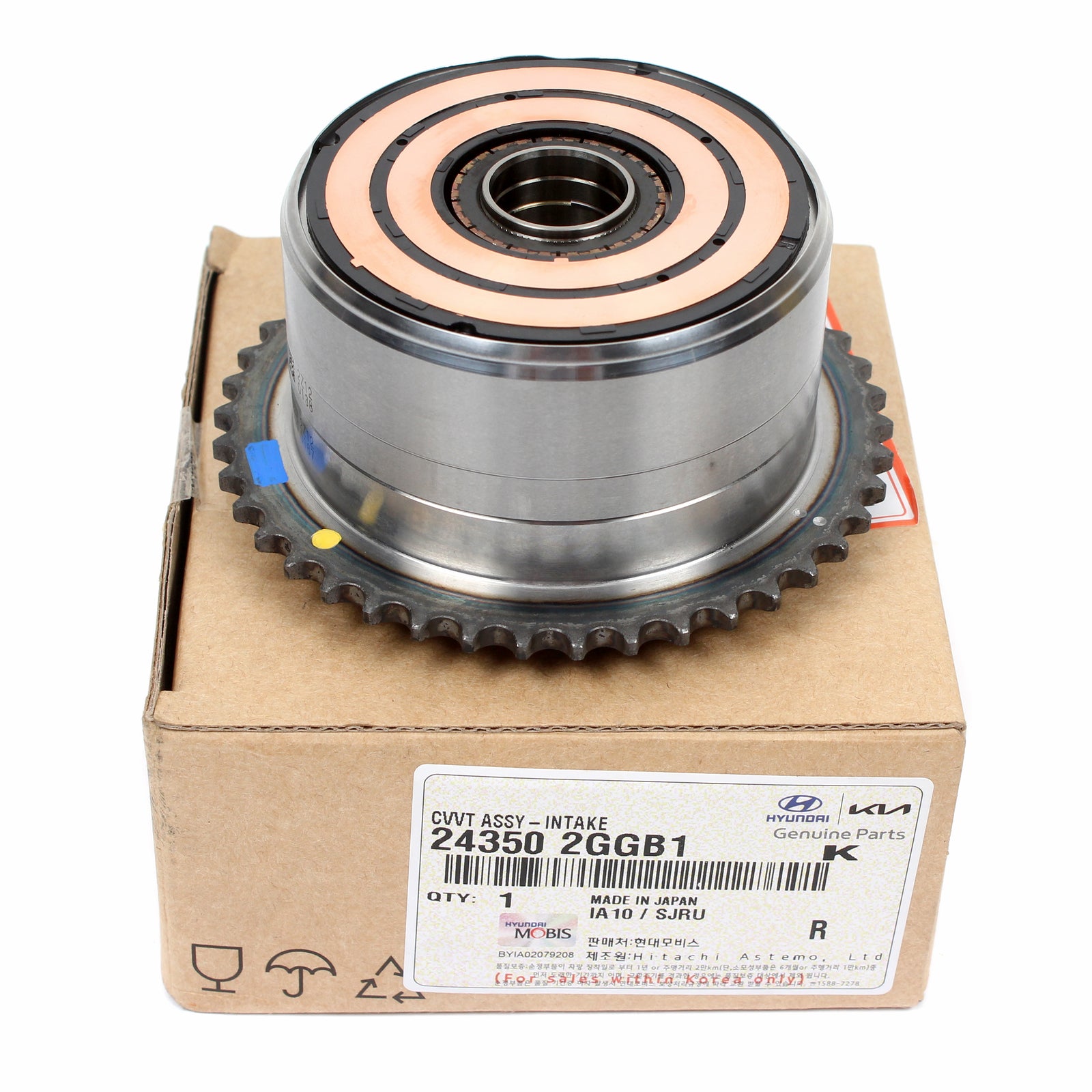 GENUINE VVT Timing Actuator Intake for 16-21 Kia Optima Sportage 243502GGB1