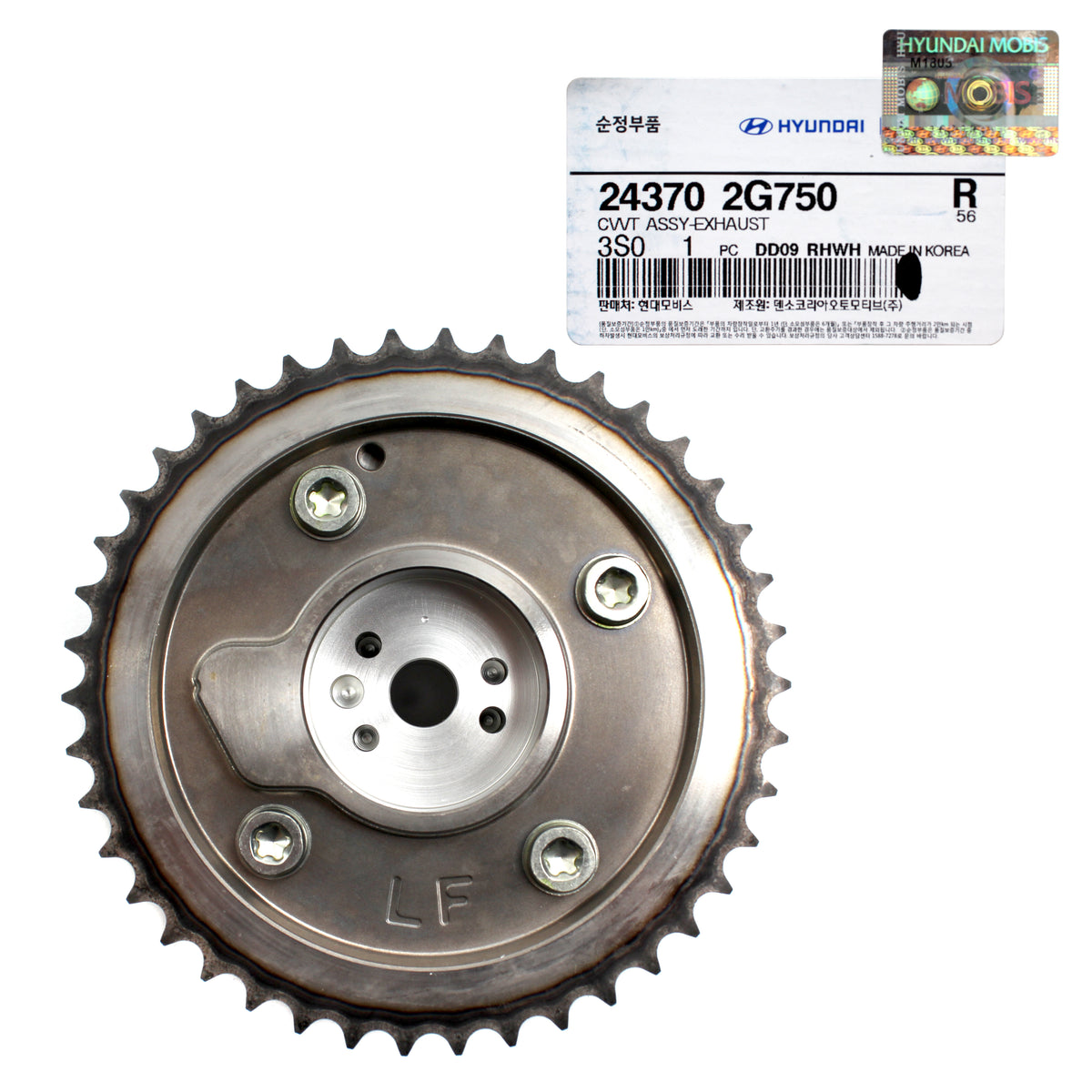 GENUINE Intake &amp; Exhaust CVVT Timing Gears for 15-22 Genesis Hyundai Kia 2.0 2.4