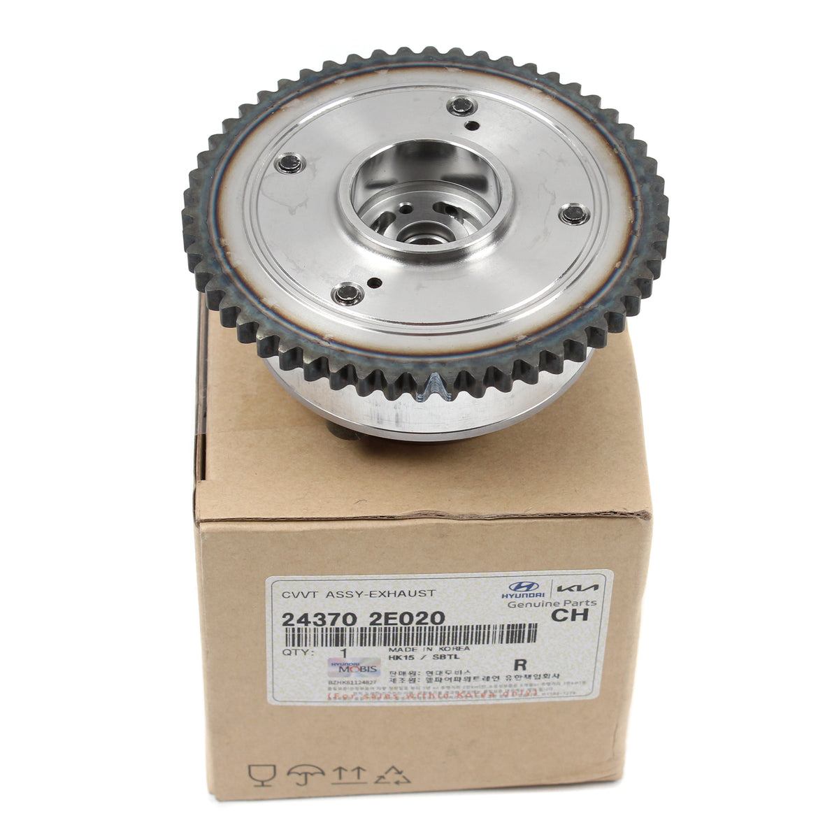 GENUINE Exhaust CVVT Gear for Elantra Kona Veloster forte Seltos Soul 243702E020