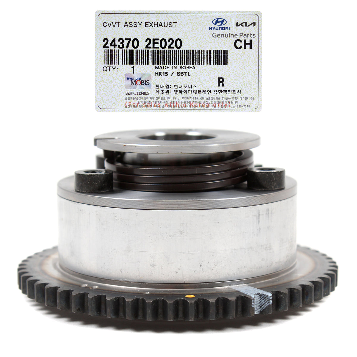GENUINE Exhaust CVVT Gear for Elantra Kona Veloster forte Seltos Soul 243702E020