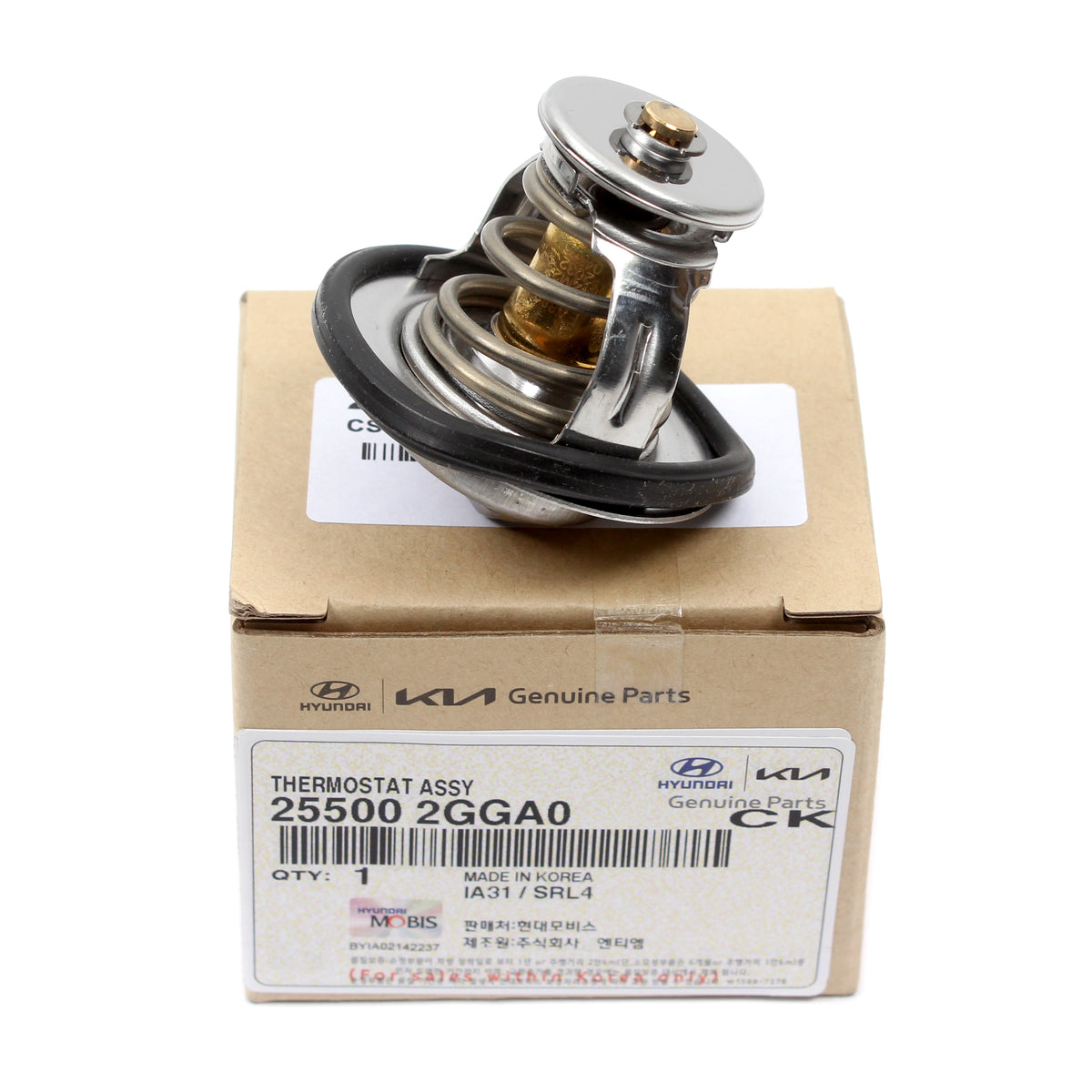 GENUINE Coolant Thermostat for 2015-2022 Hyundai Kia 2.4L Check Compatibility