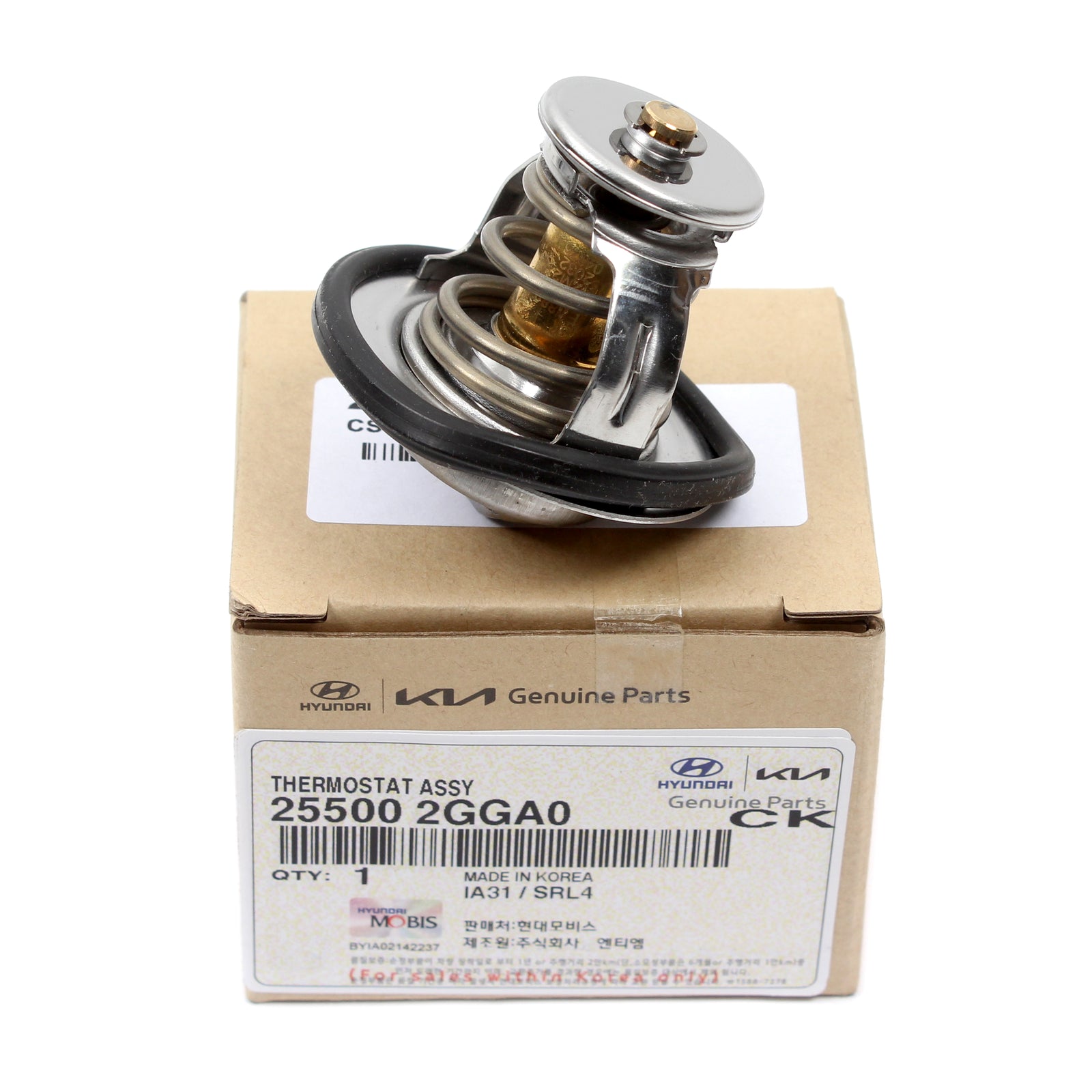 GENUINE Coolant Thermostat for 2015-2022 Hyundai Kia 2.4L Check Compatibility