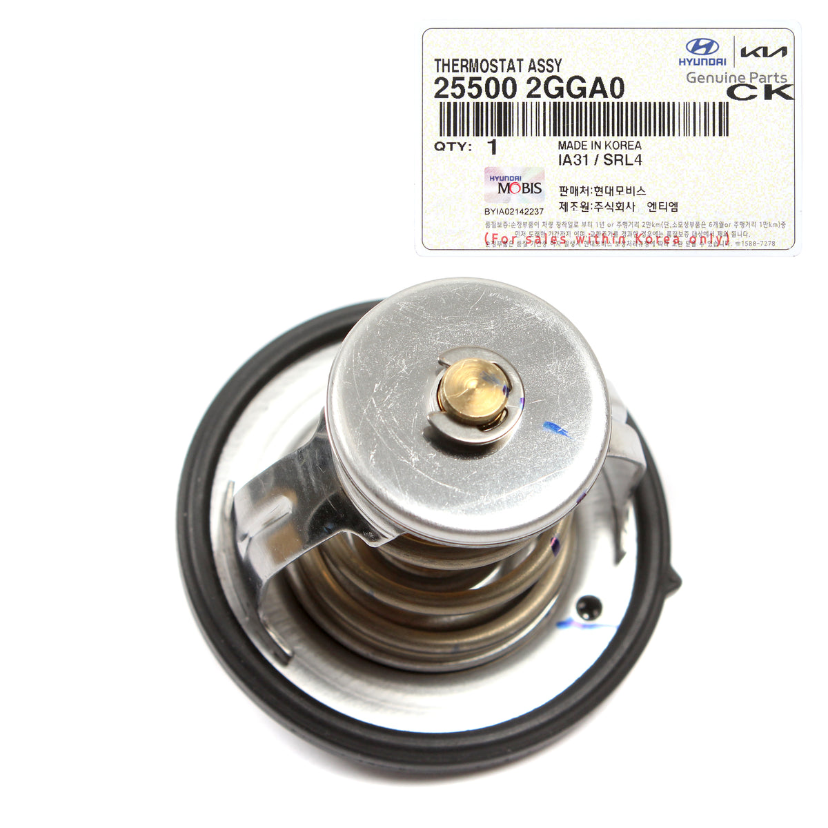GENUINE Coolant Thermostat for 2015-2022 Hyundai Kia 2.4L Check Compatibility