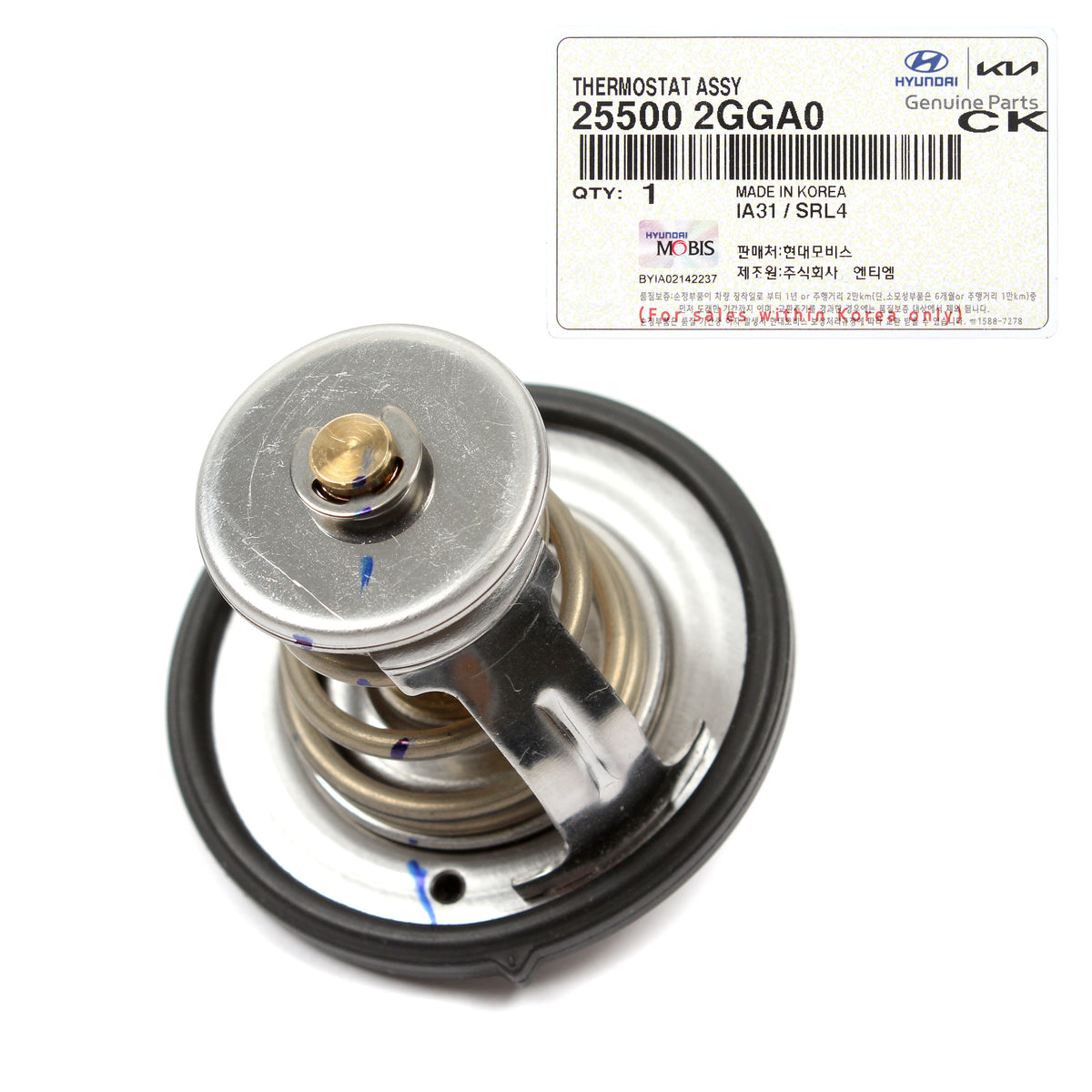 GENUINE Coolant Thermostat for 2015-2022 Hyundai Kia 2.4L Check Compatibility
