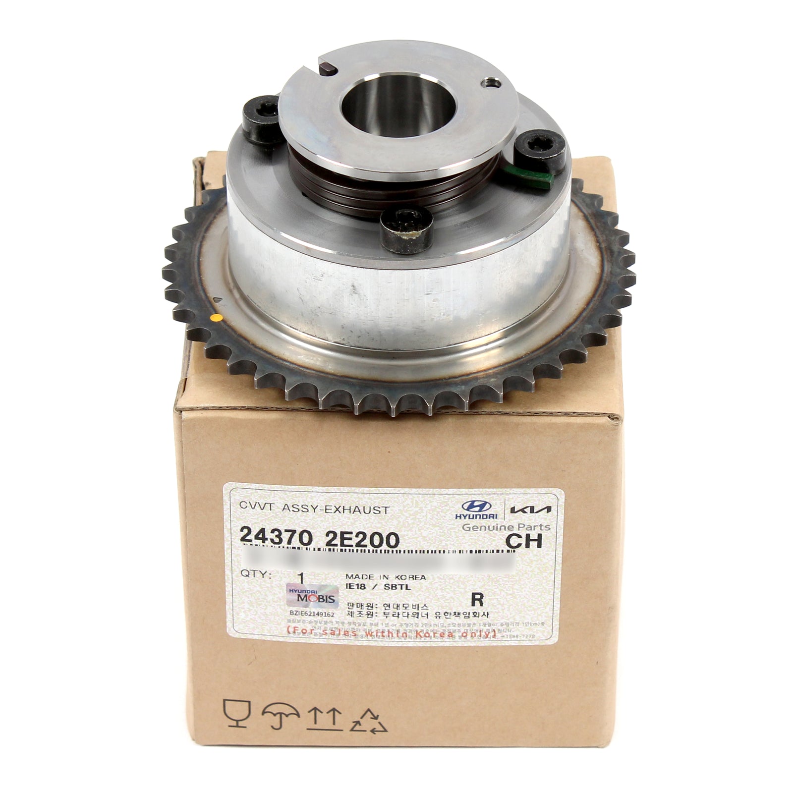 GENUINE CVVT Exhaust Gear for 14-17 Elantra Tucson Forte Soul 2.0L 24370-2E200