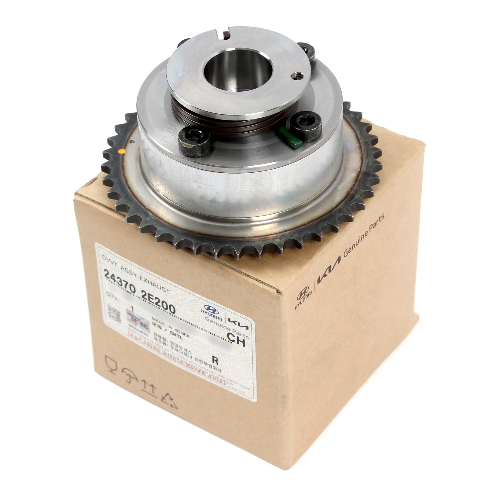 GENUINE CVVT Exhaust Gear for 14-17 Elantra Tucson Forte Soul 2.0L 24370-2E200