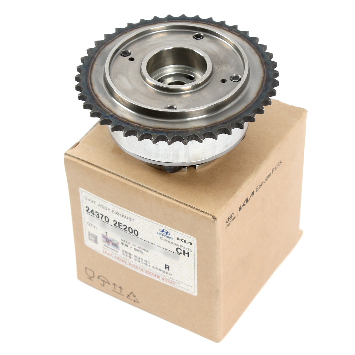GENUINE CVVT Exhaust Gear for 14-17 Elantra Tucson Forte Soul 2.0L 24370-2E200