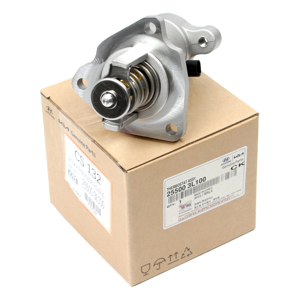 GENUINE Thermostat for 2017-2020 GENESIS G80 G90 3.3L 3.8L 255003L100