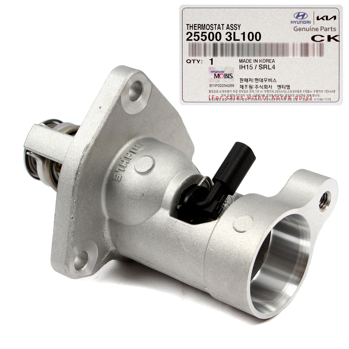 GENUINE Thermostat for 2017-2020 GENESIS G80 G90 3.3L 3.8L 255003L100