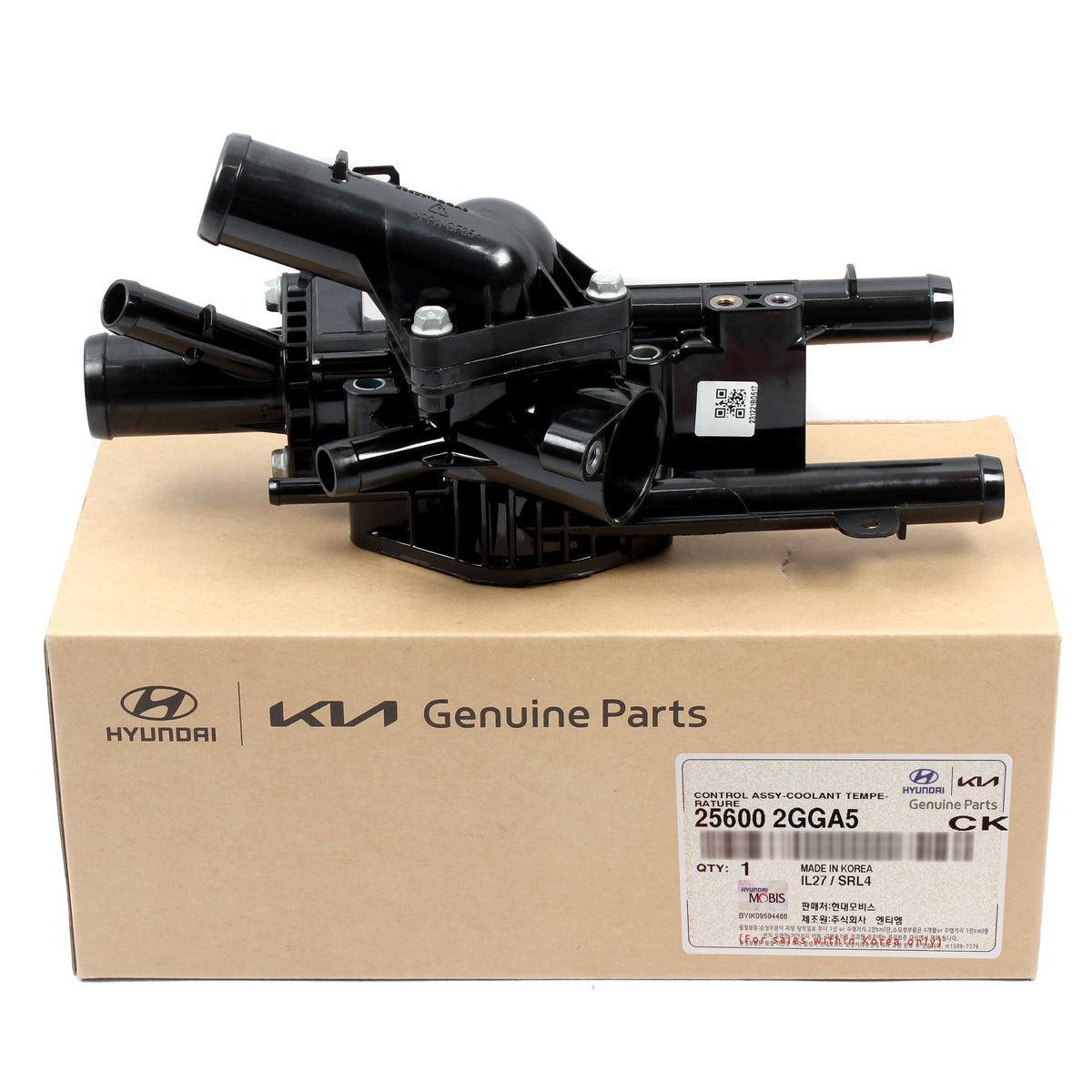 GENUINE Thermostat Housing for 2015-20 Santa Fe Sonata Optima 2.4L 256002GGA5