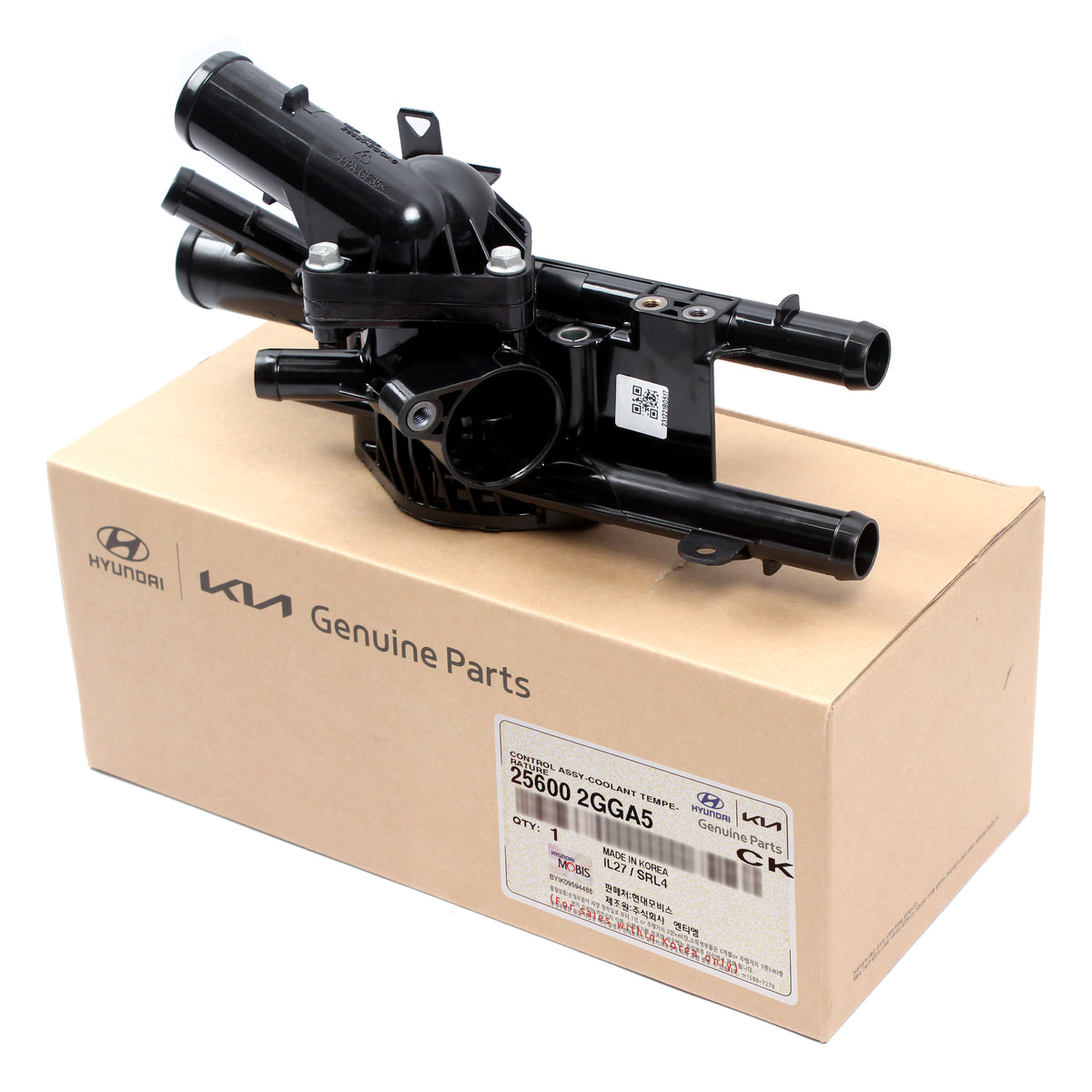 GENUINE Thermostat Housing for 2015-20 Santa Fe Sonata Optima 2.4L 256002GGA5