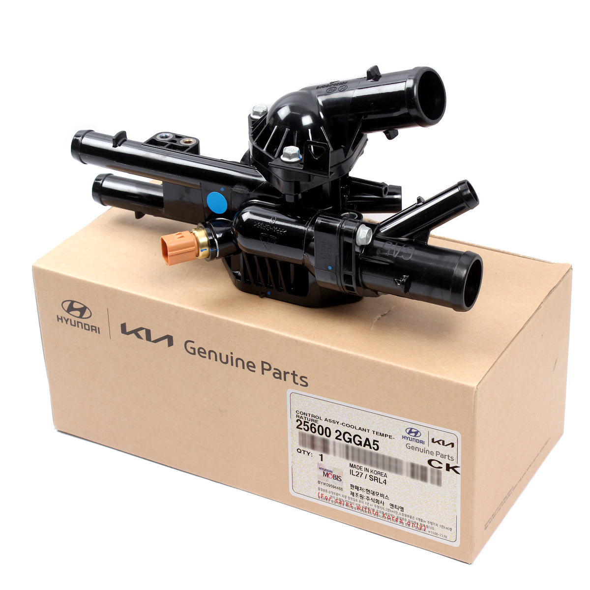GENUINE Thermostat Housing for 2015-20 Santa Fe Sonata Optima 2.4L 256002GGA5