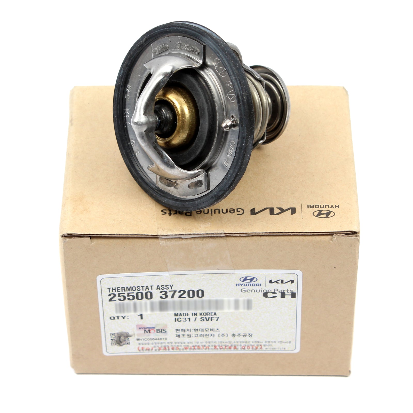 OEM Thermostat for 2001-2009 Santa Fe Sonata Tiburon Tucson XG350 V6 2550037200