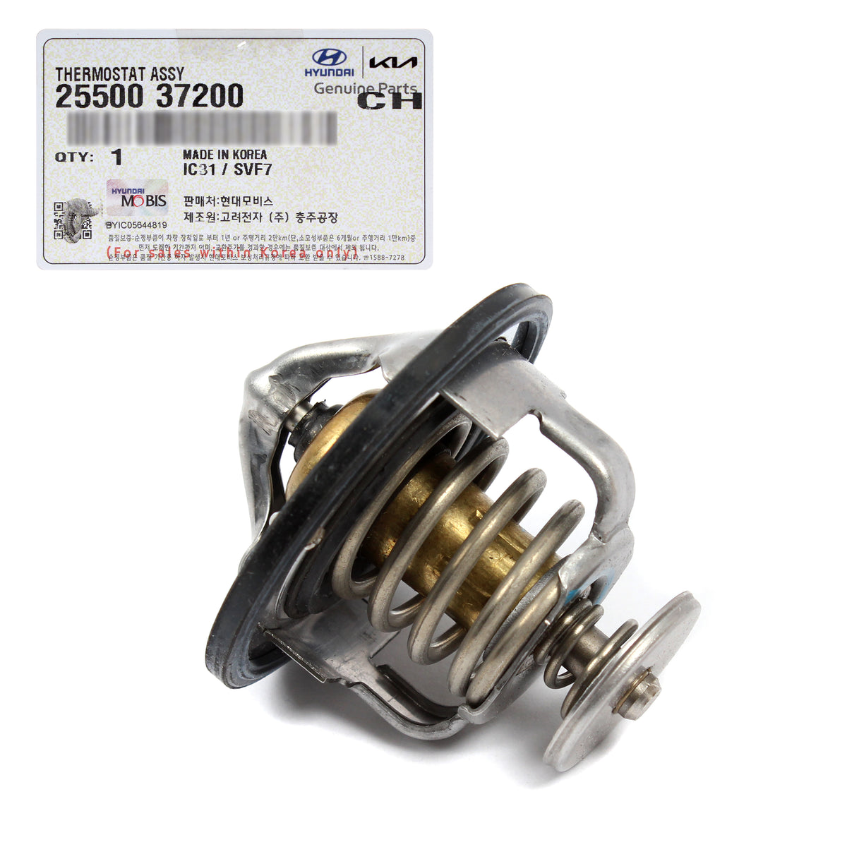 OEM Thermostat for 2001-2009 Santa Fe Sonata Tiburon Tucson XG350 V6 2550037200