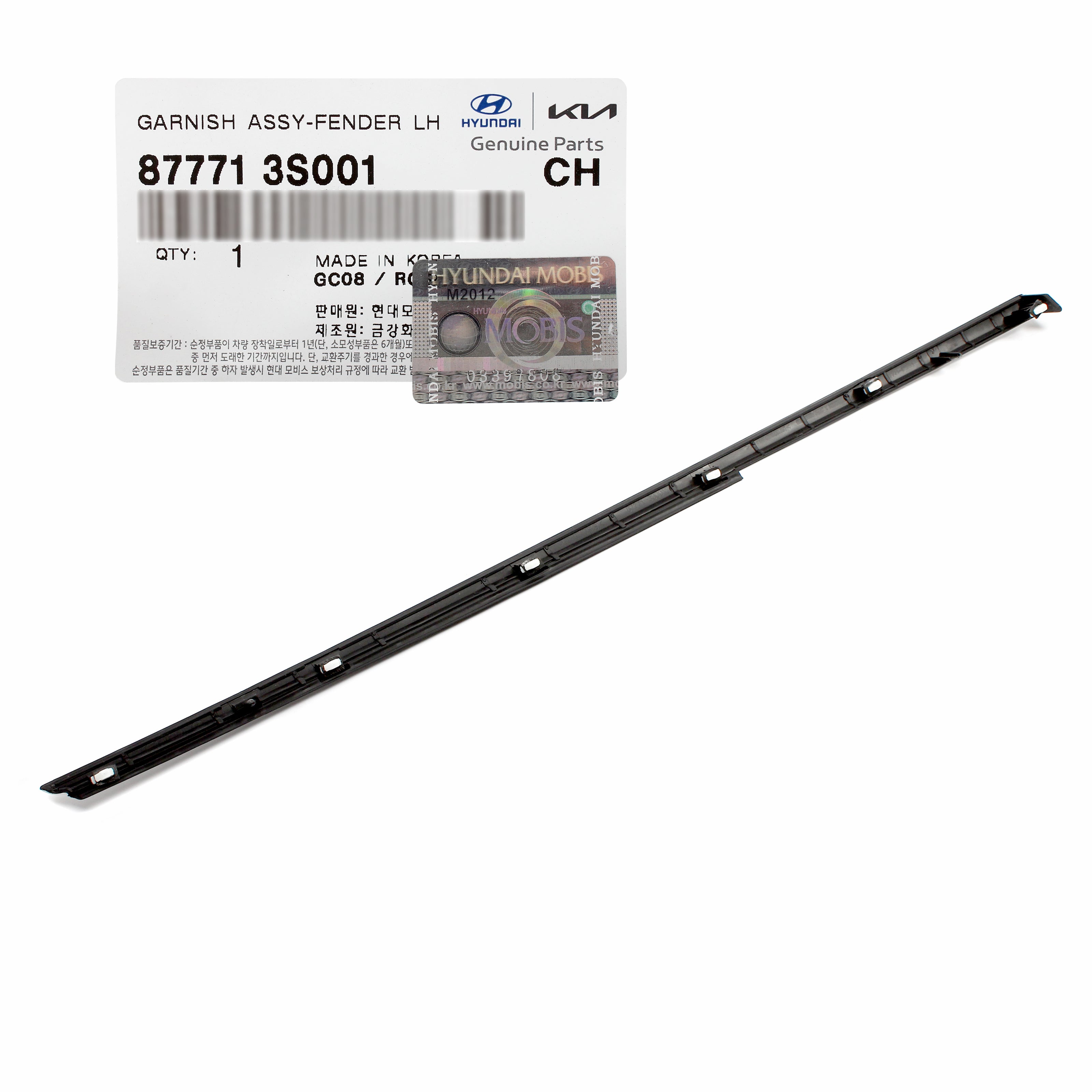 Genuine OEM Trim Molding Part# 87771-3S001 Fits 2011-2015 Hyundai Genuine OEM Trim Molding Part# 87771-3S001 Fits 2011-2015 Hyundai